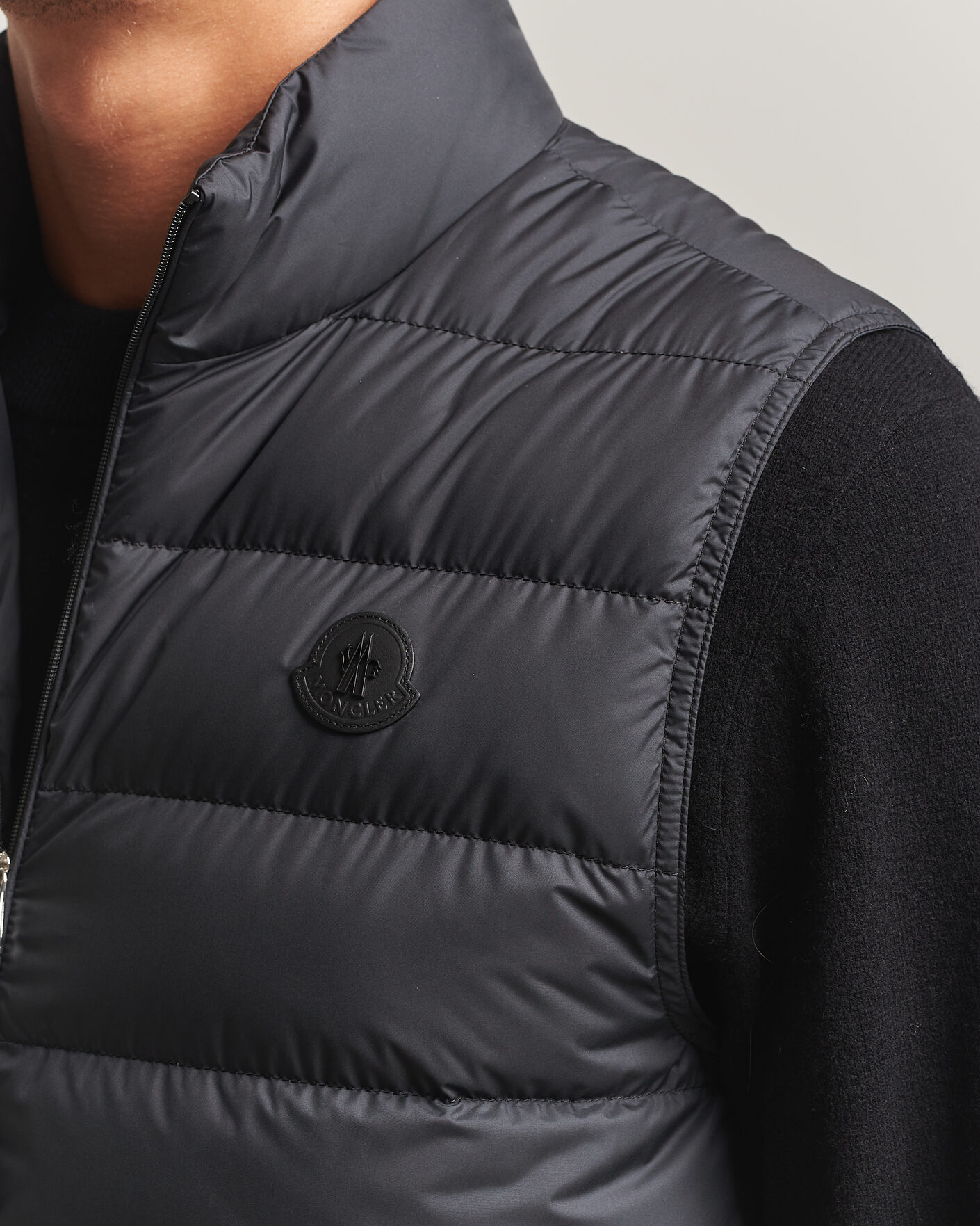 Uomini | Gilet | Moncler | Treompan Down Vest Black
