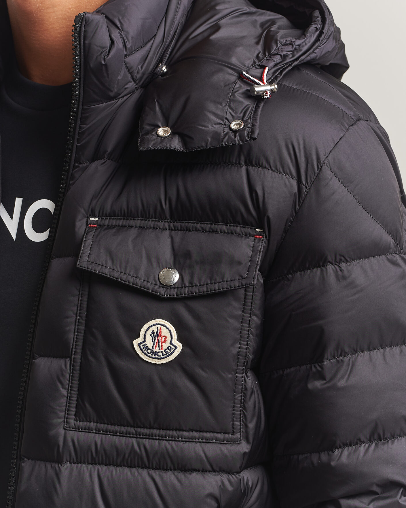 Uomini | Giacche | Moncler | Verith Hooded Down Jacket Black