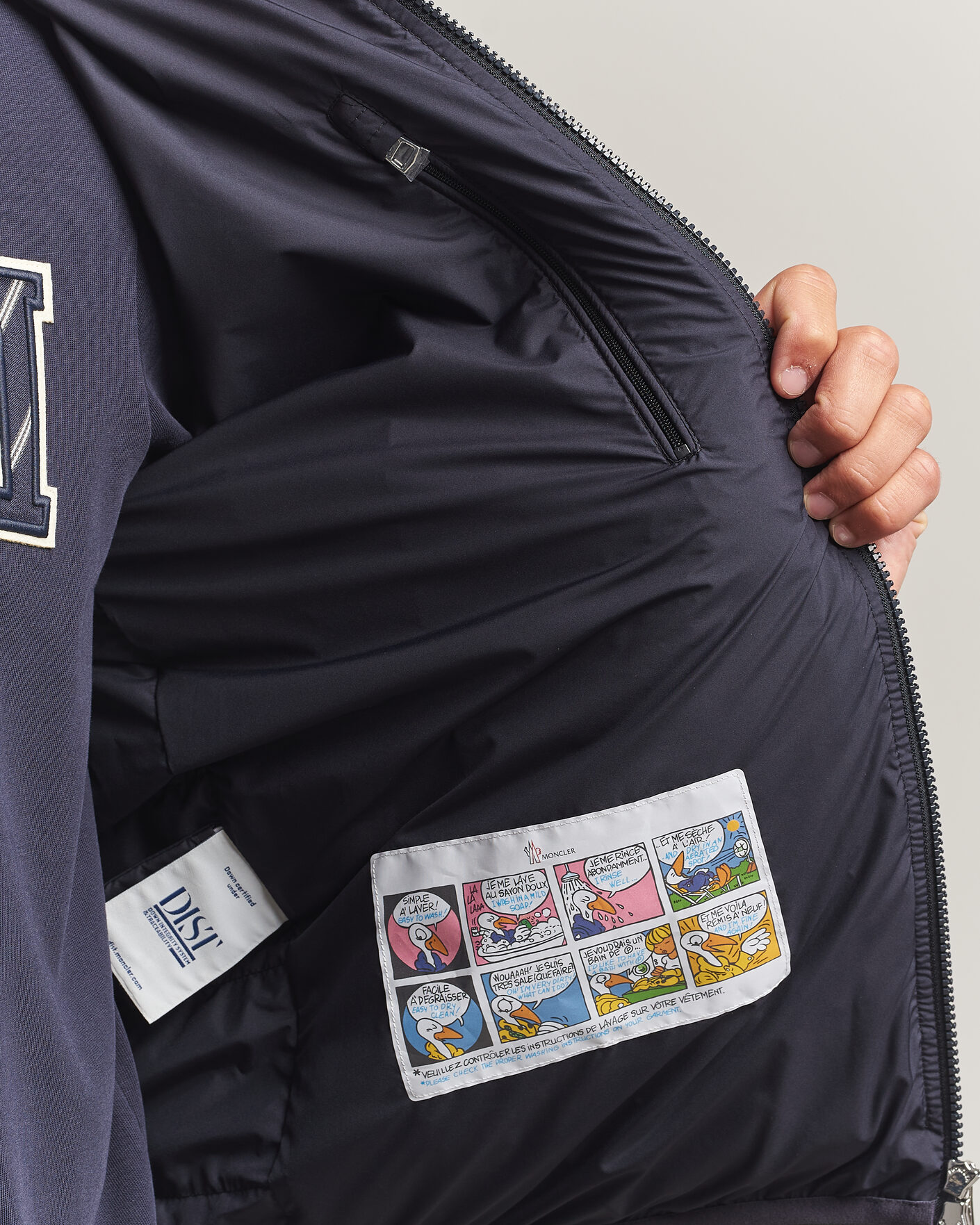 Uomini | Giacche | Moncler | Baudinet Down Jacket Navy