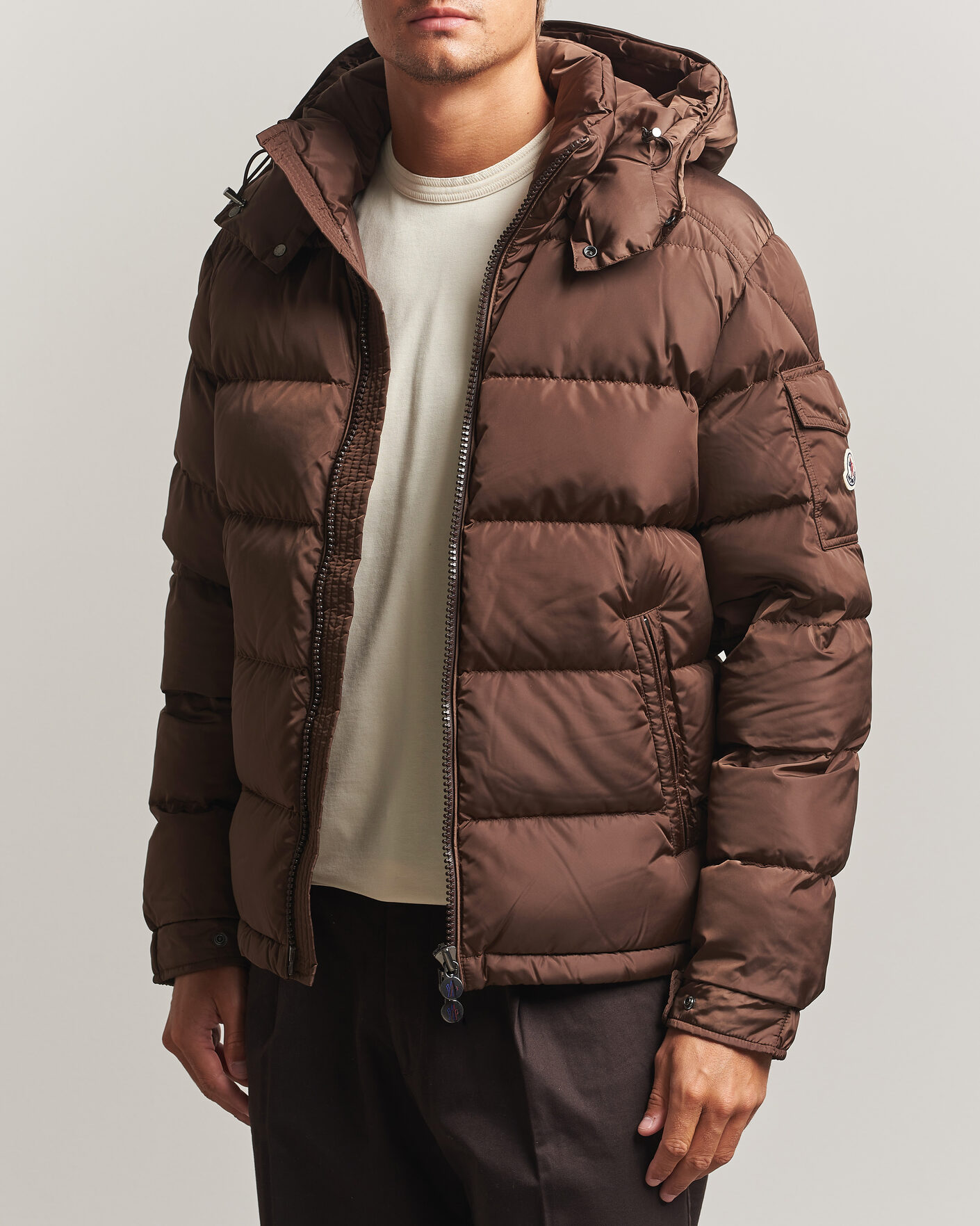 Uomini | Giacche | Moncler | Maya Jacket Matte Brown
