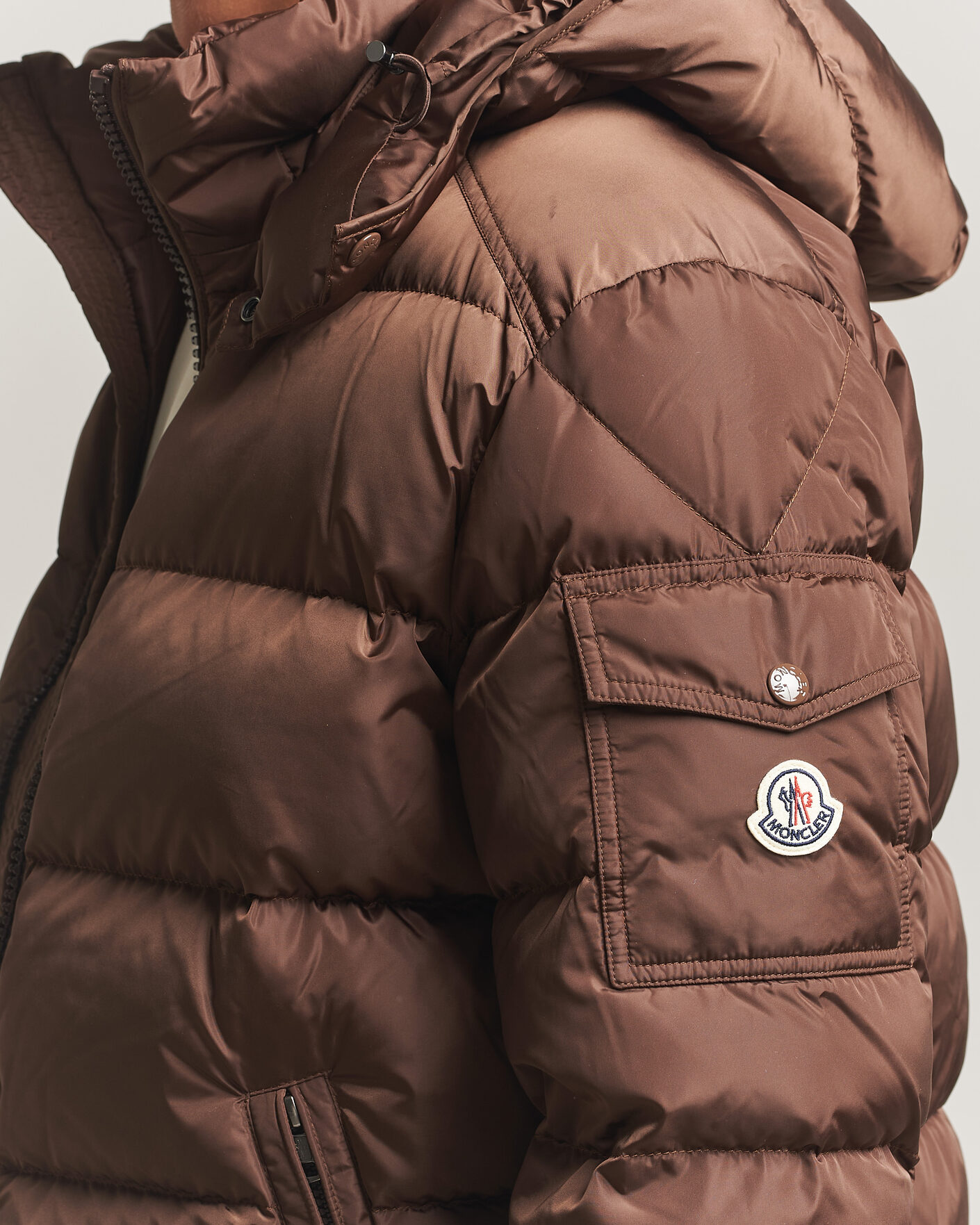 Uomini | Giacche | Moncler | Maya Jacket Matte Brown