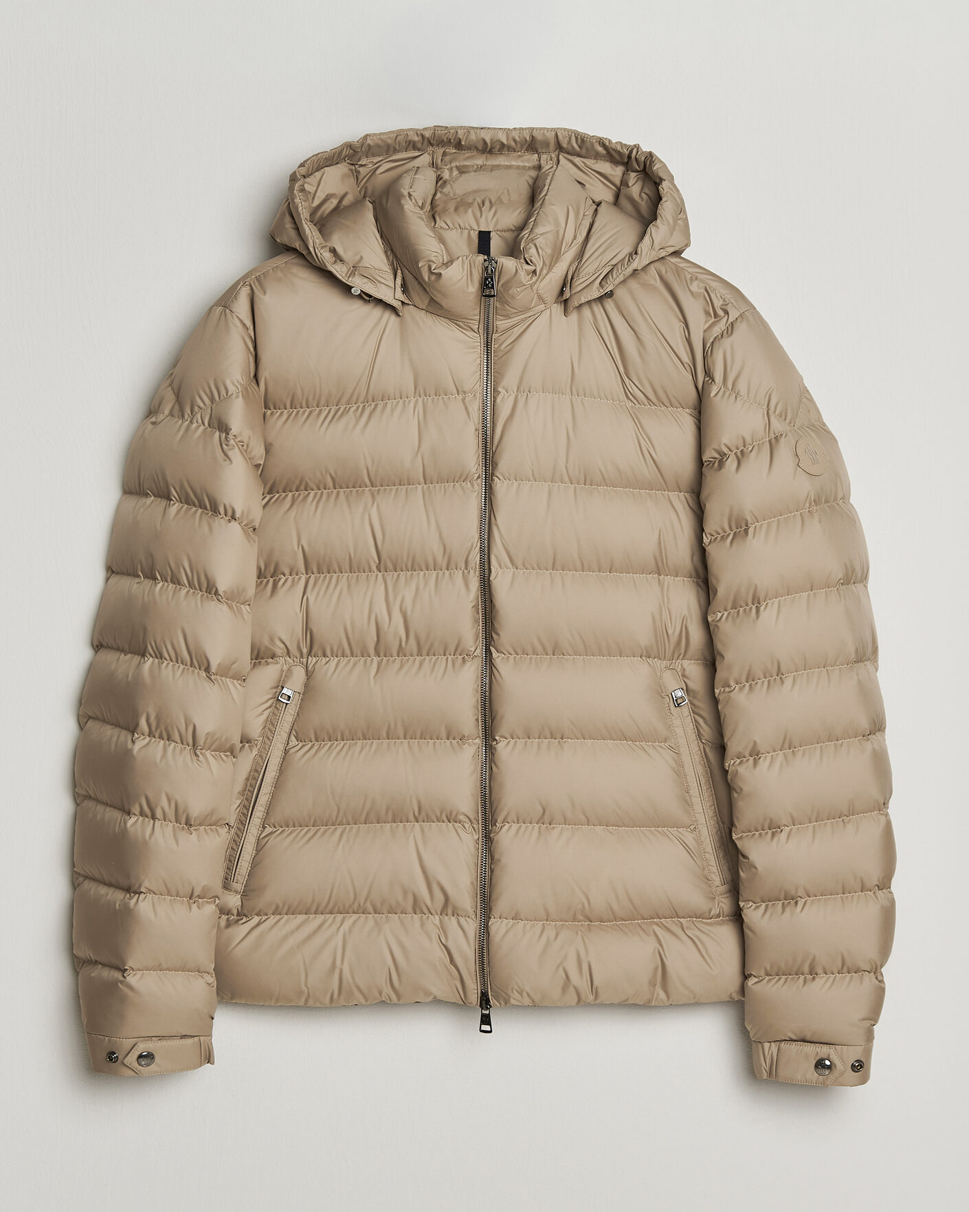 Uomini | Giacche | Moncler | Arneb Hooded Down Jacket Brown