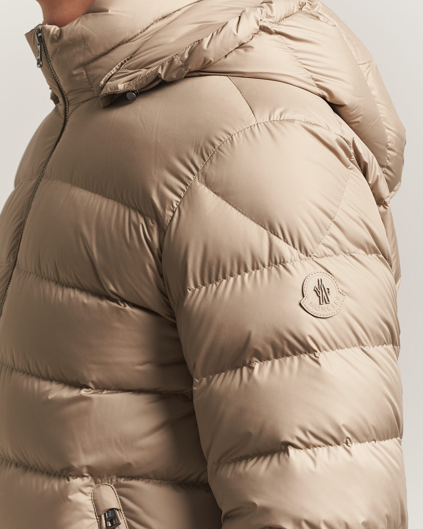 Uomini | Giacche | Moncler | Arneb Hooded Down Jacket Brown
