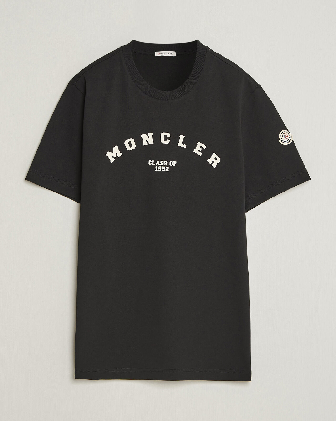 Uomini | T-shirt | Moncler | College Logo T-Shirt Black