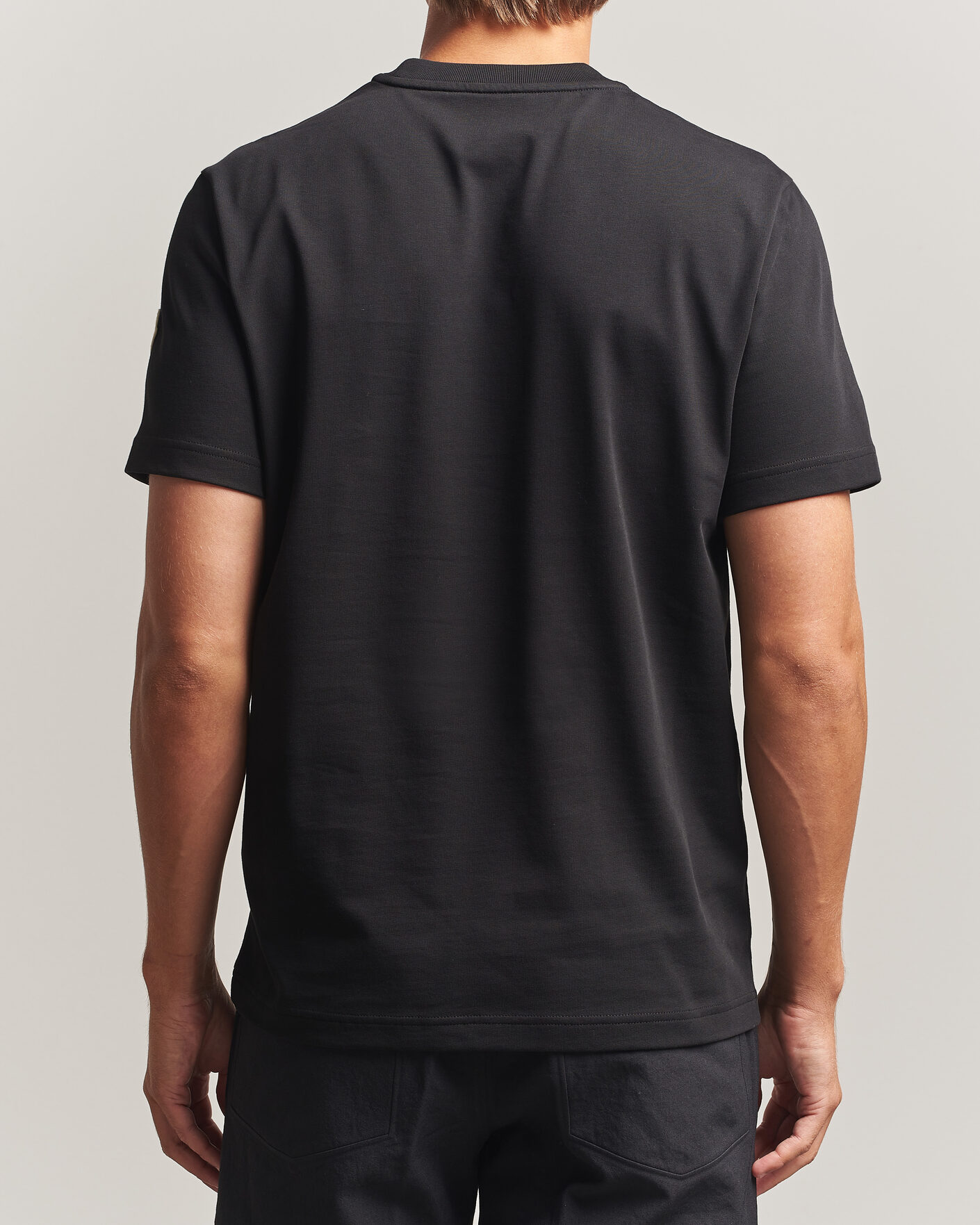 Uomini | T-shirt | Moncler | College Logo T-Shirt Black