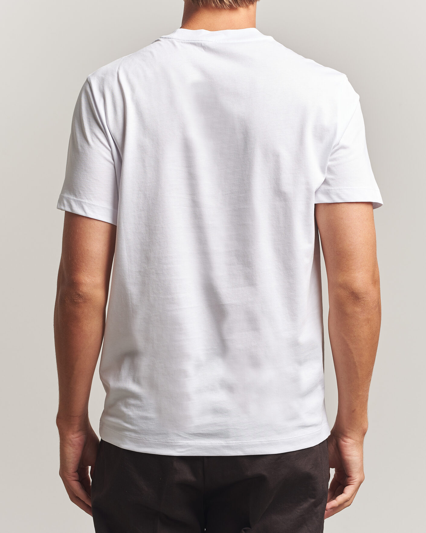 Uomini | T-shirt | Moncler | 3-Pack Logo T-Shirts Blue/Military/White
