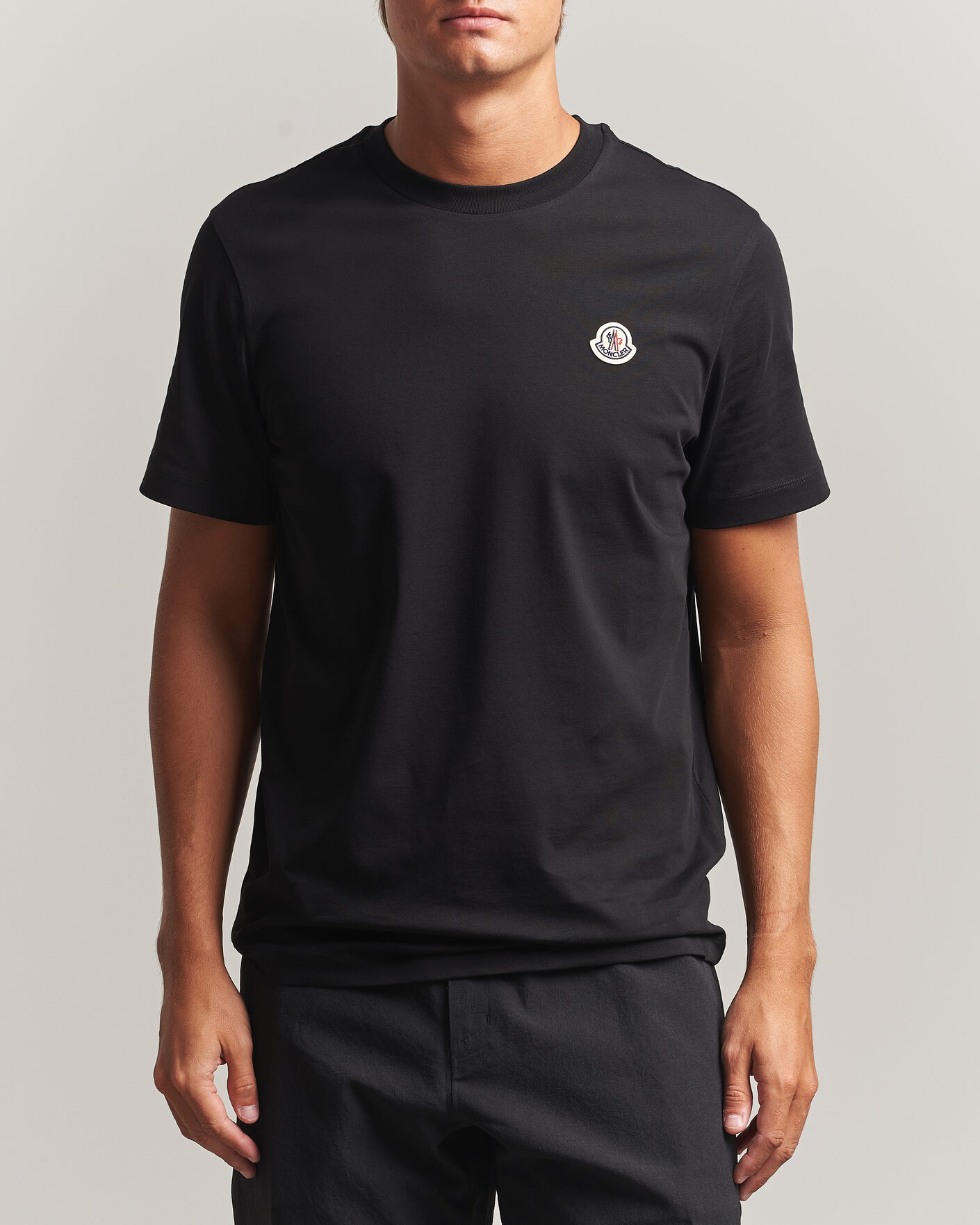 Uomini | T-shirt | Moncler | 3-Pack Logo T-Shirts Black