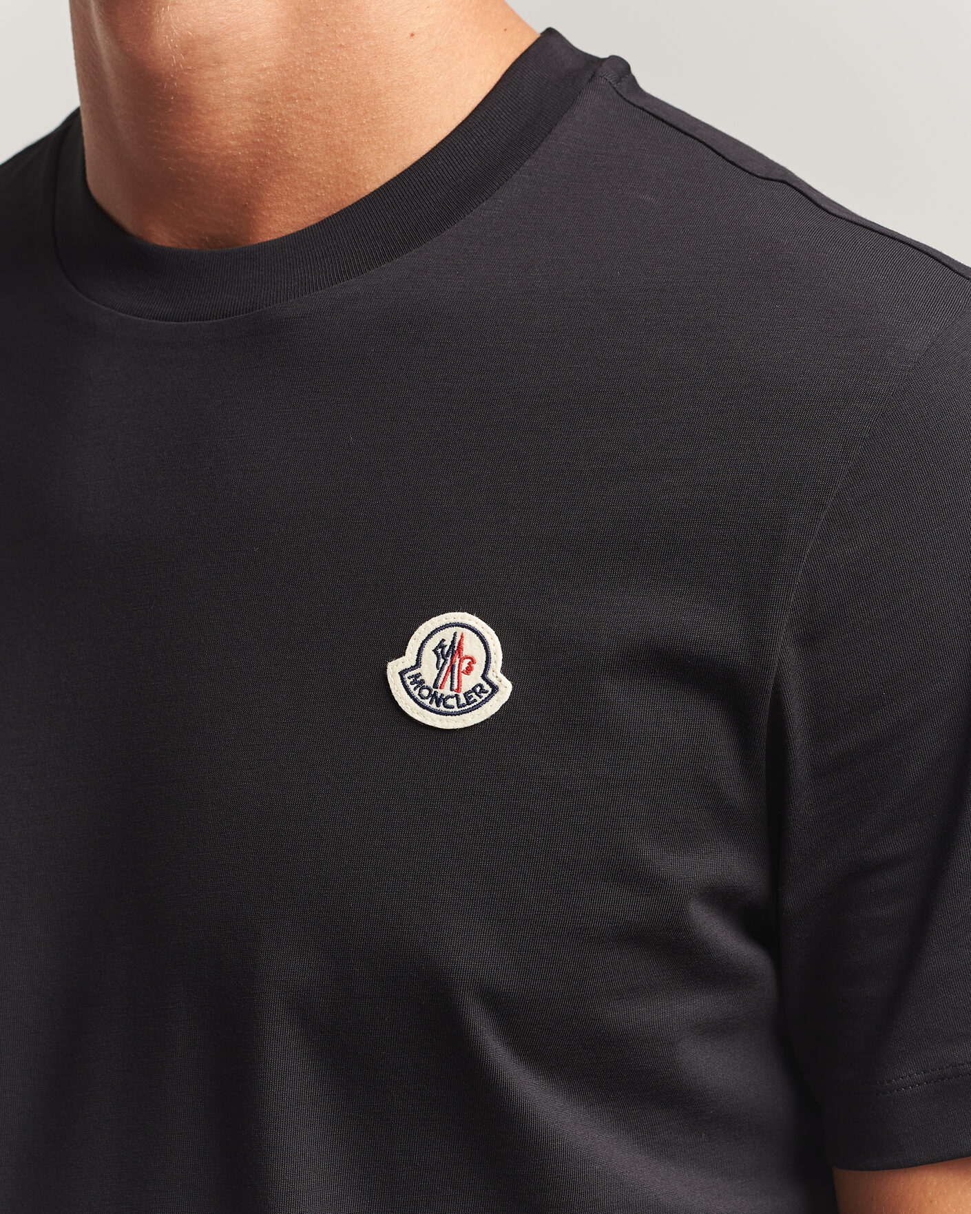 Uomini | T-shirt | Moncler | 3-Pack Logo T-Shirts Black