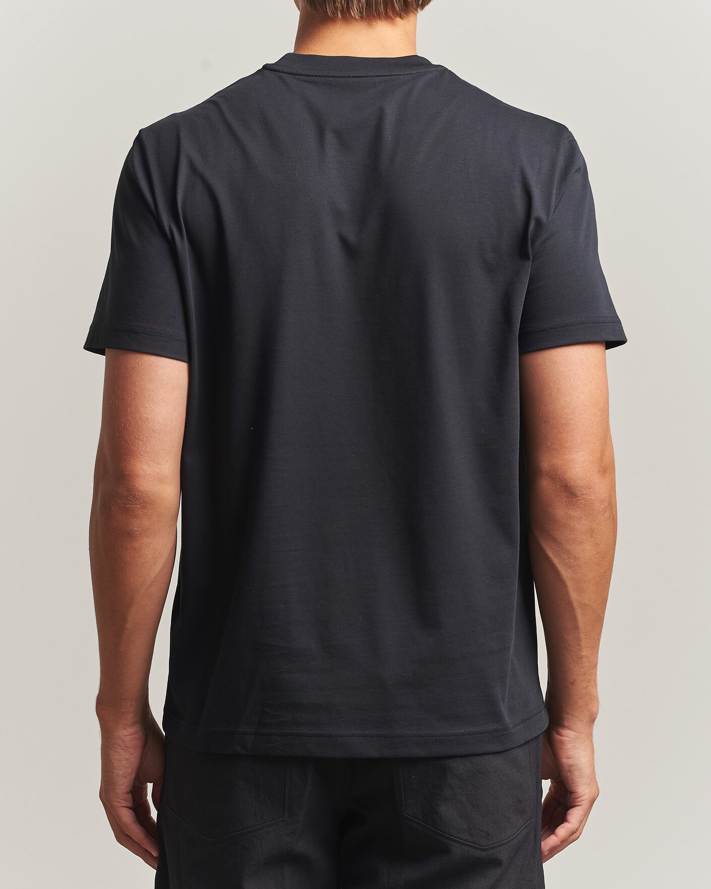 Uomini | T-shirt | Moncler | Logo Lettering T-Shirts Navy
