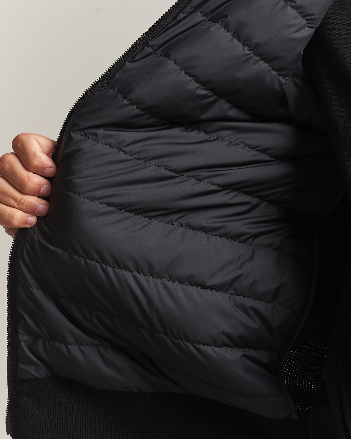 Uomini | Giacche | Moncler | Hybrid Jacket Black
