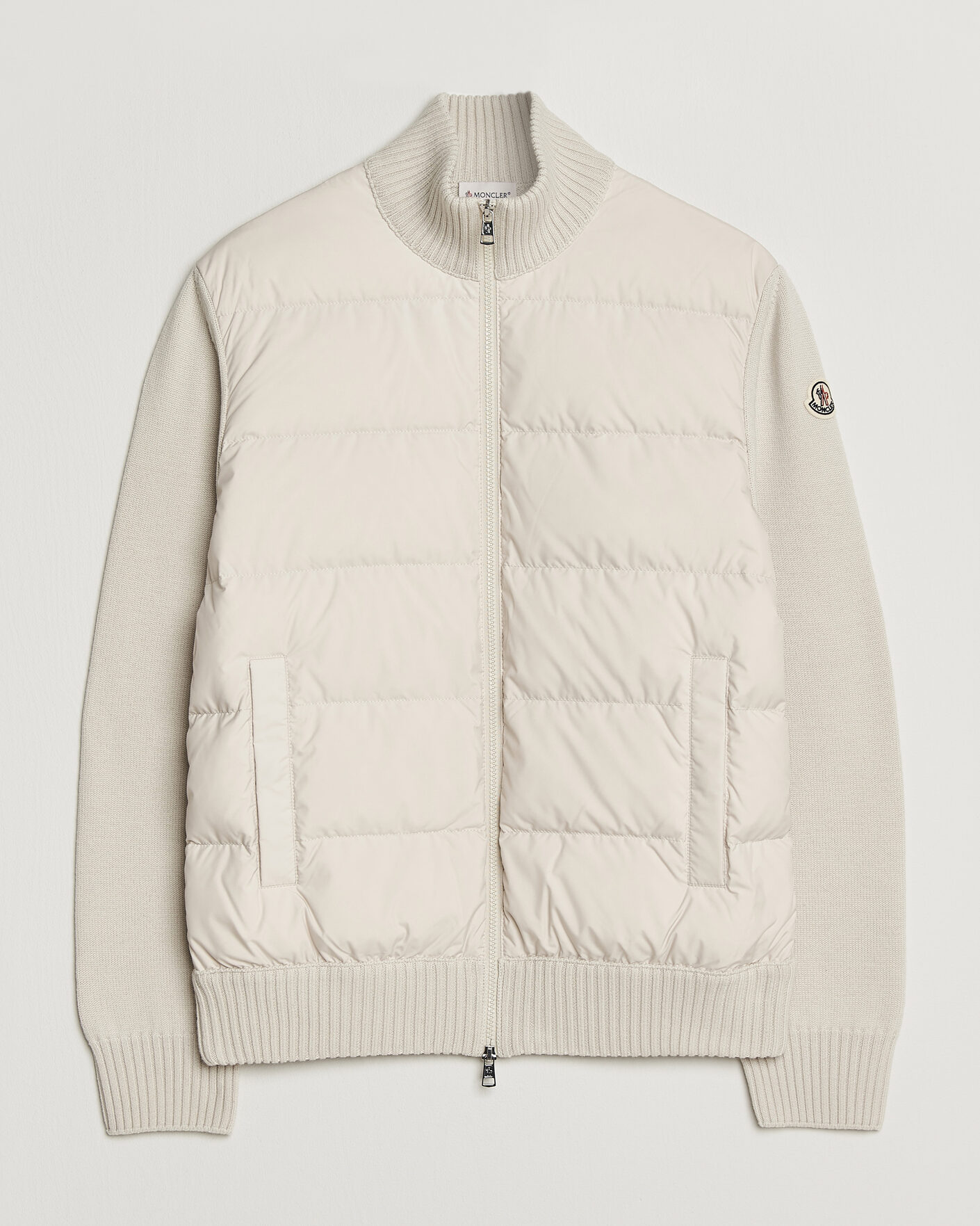 Uomini | Giacche | Moncler | Padded Hybrid Jacket Grey