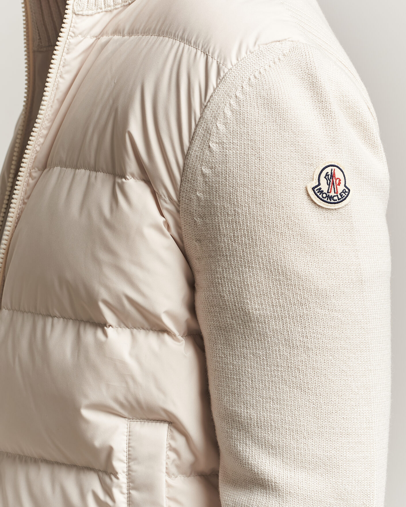 Uomini | Giacche | Moncler | Padded Hybrid Jacket Grey