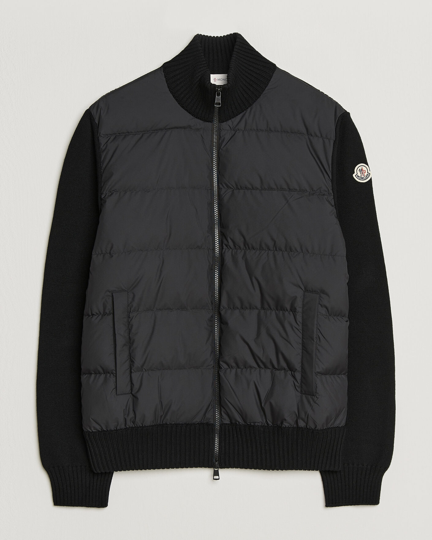 Uomini | Giacche | Moncler | Padded Hybrid Jacket Black