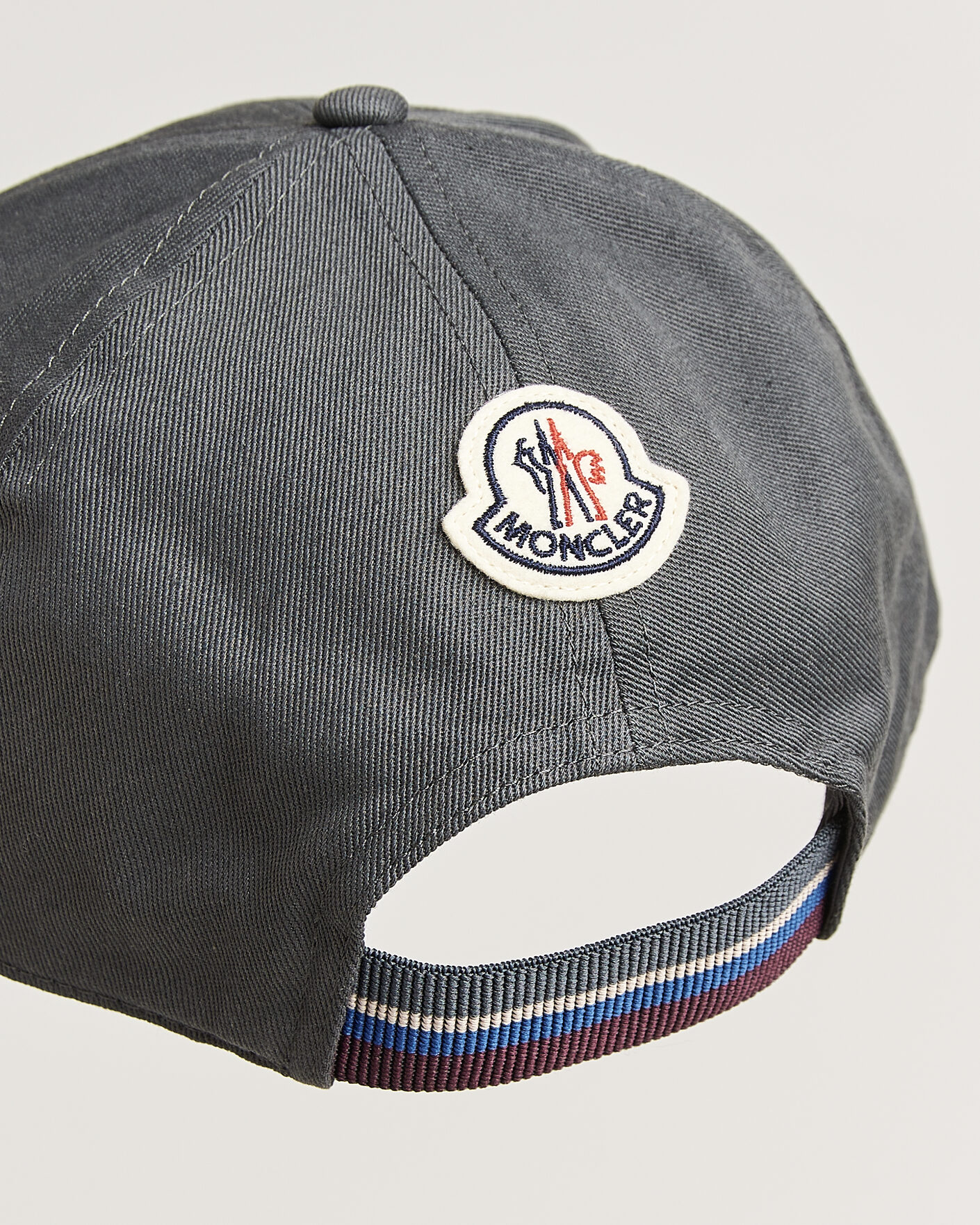 Uomini | Cappelli & Berretti | Moncler | College Logo Baseball Cap Grey
