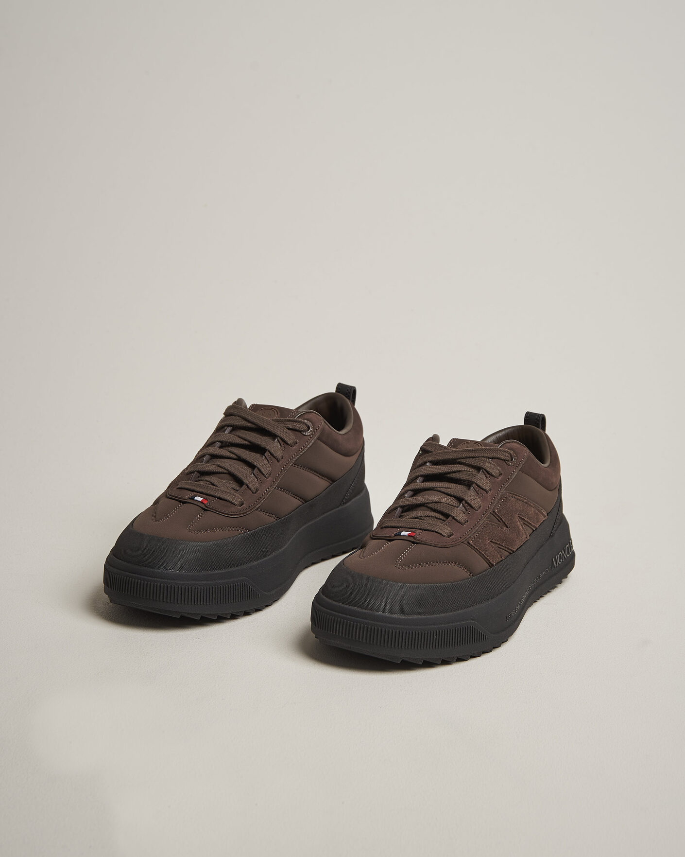 Uomini | Sneakers | Moncler | Altive Low Top Sneakers Dark Brown