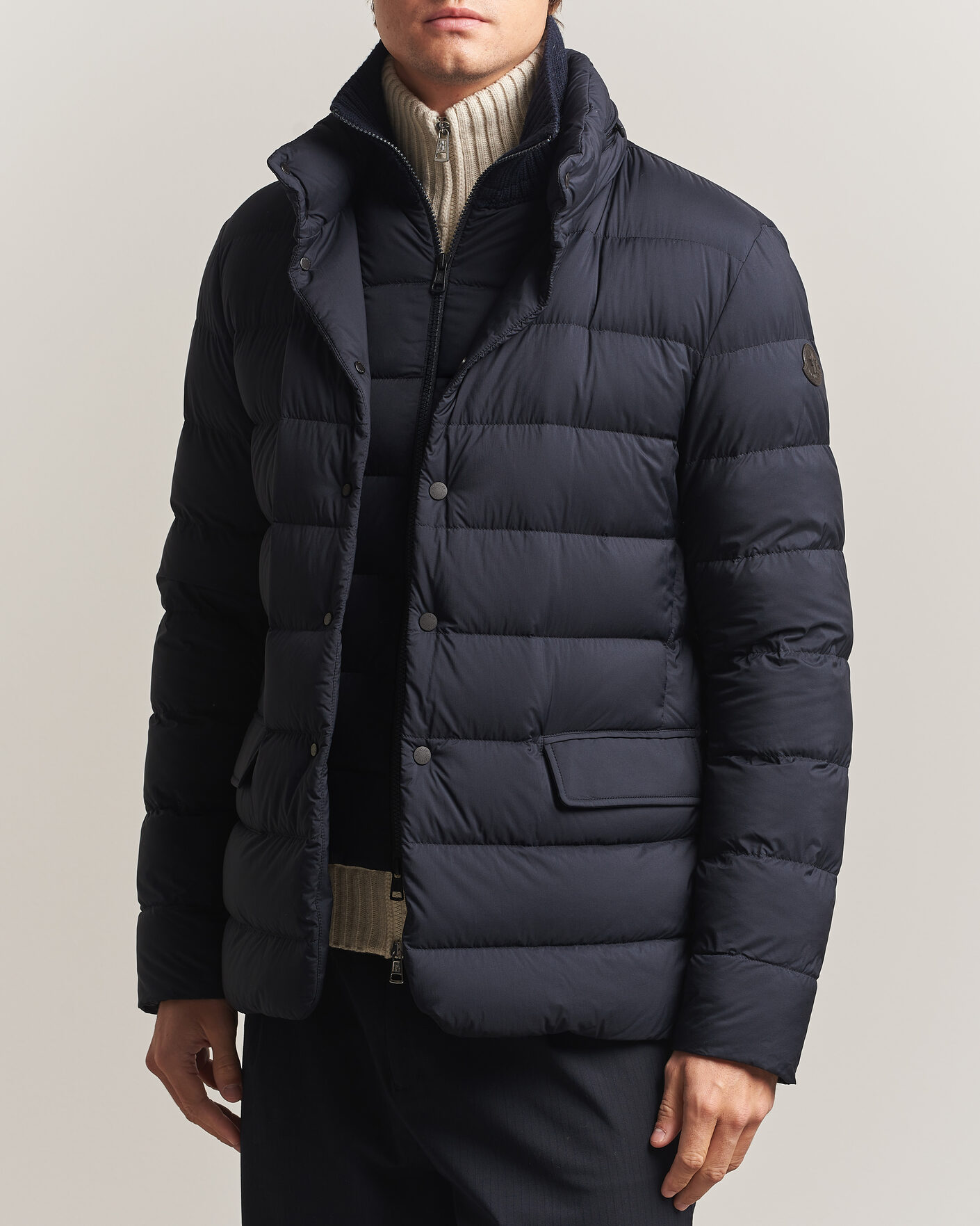 Uomini | Giacche | Moncler | Elarune Down Blazer Navy