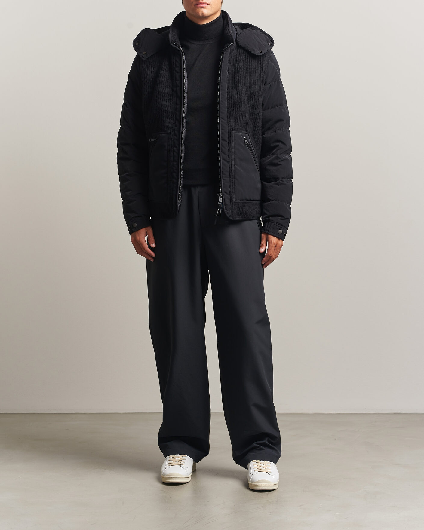 Uomini | Giacche | Moncler | Pelat Down Jacket Black