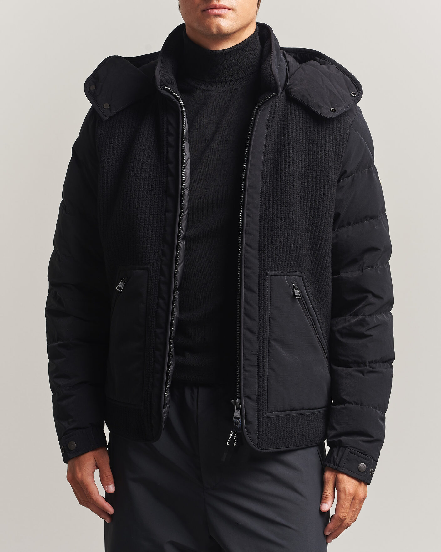 Uomini | Giacche | Moncler | Pelat Down Jacket Black
