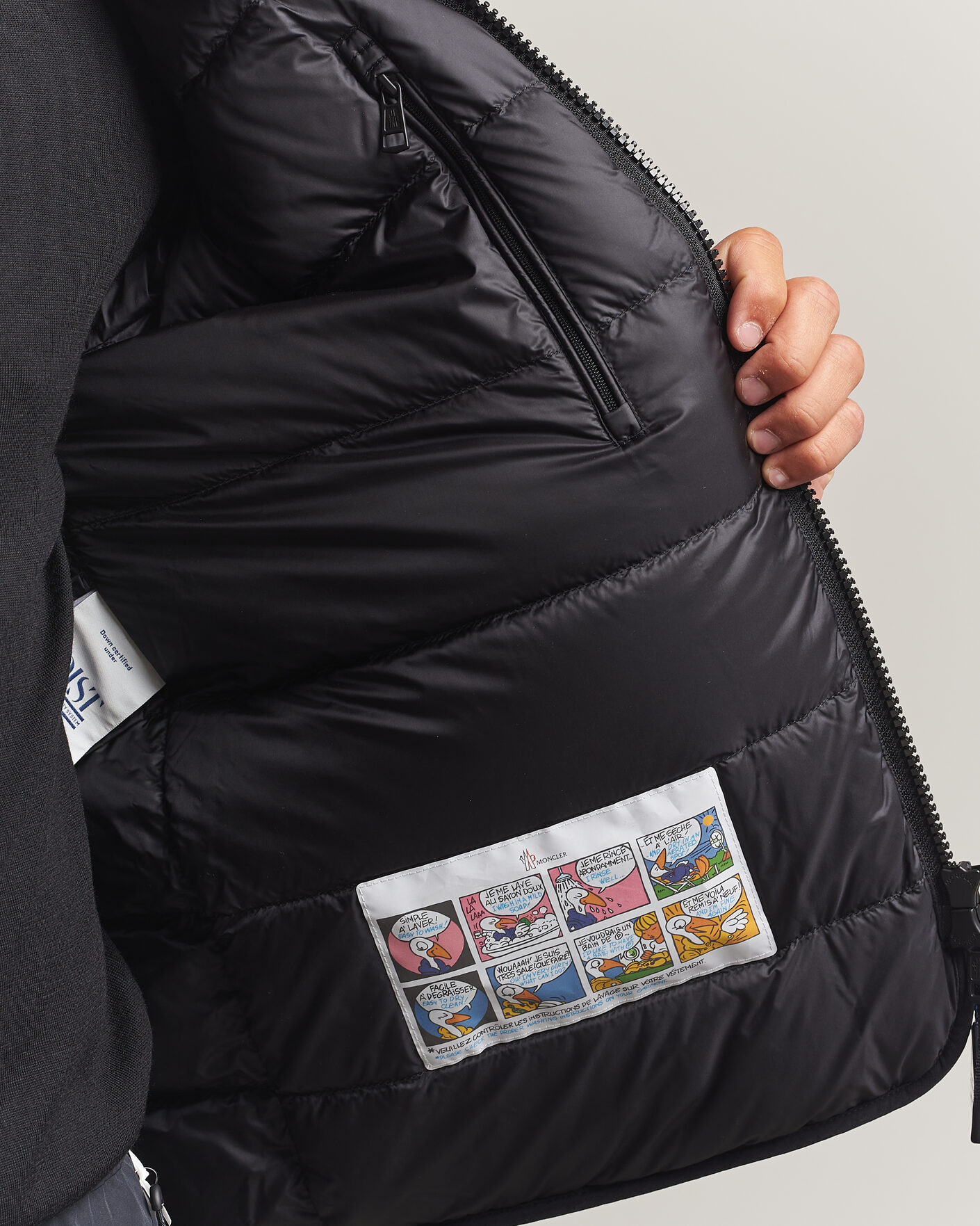 Uomini | Giacche | Moncler | Pelat Down Jacket Black