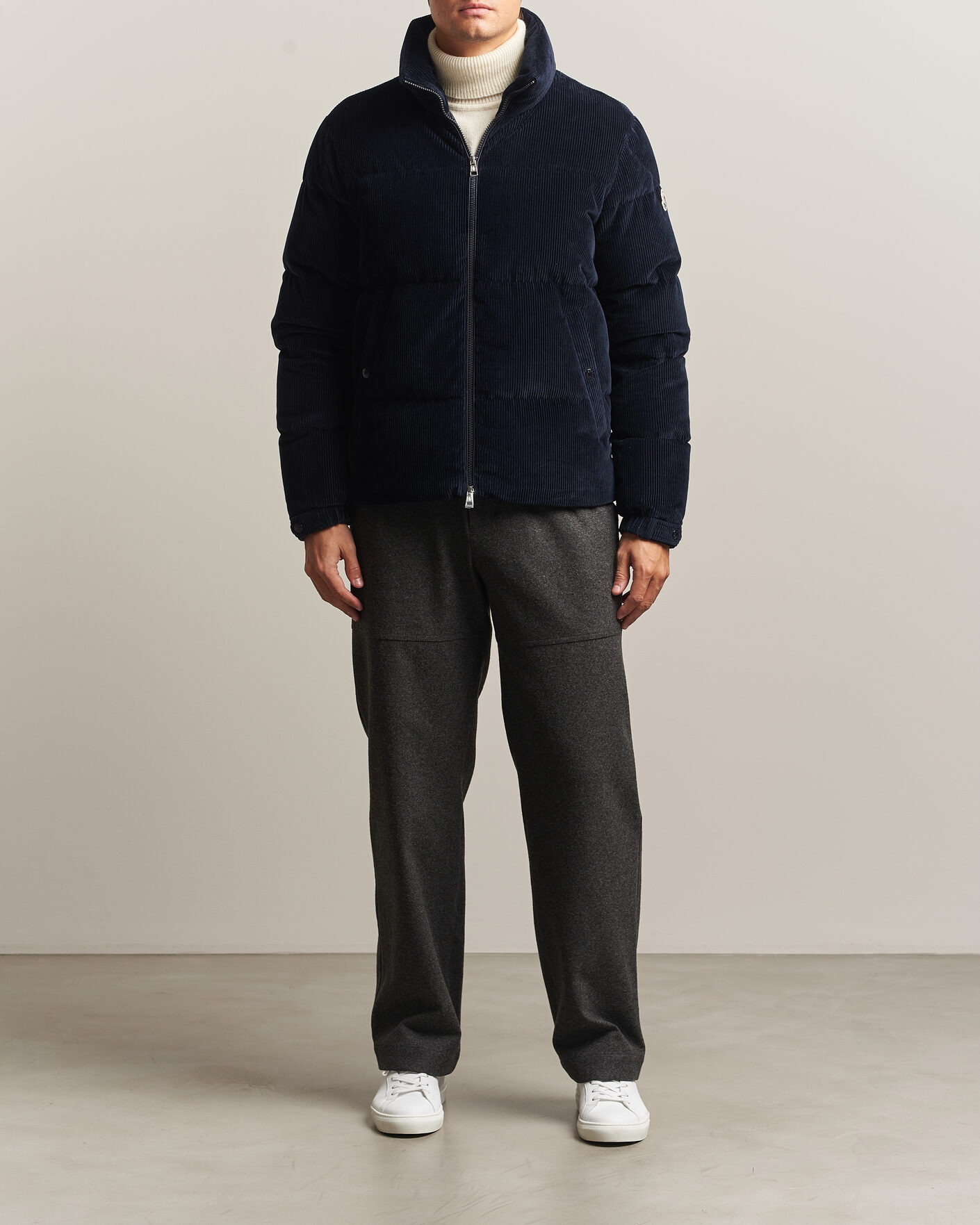 Uomini | Giacche | Moncler | Esparron Corduroy Jacket Navy