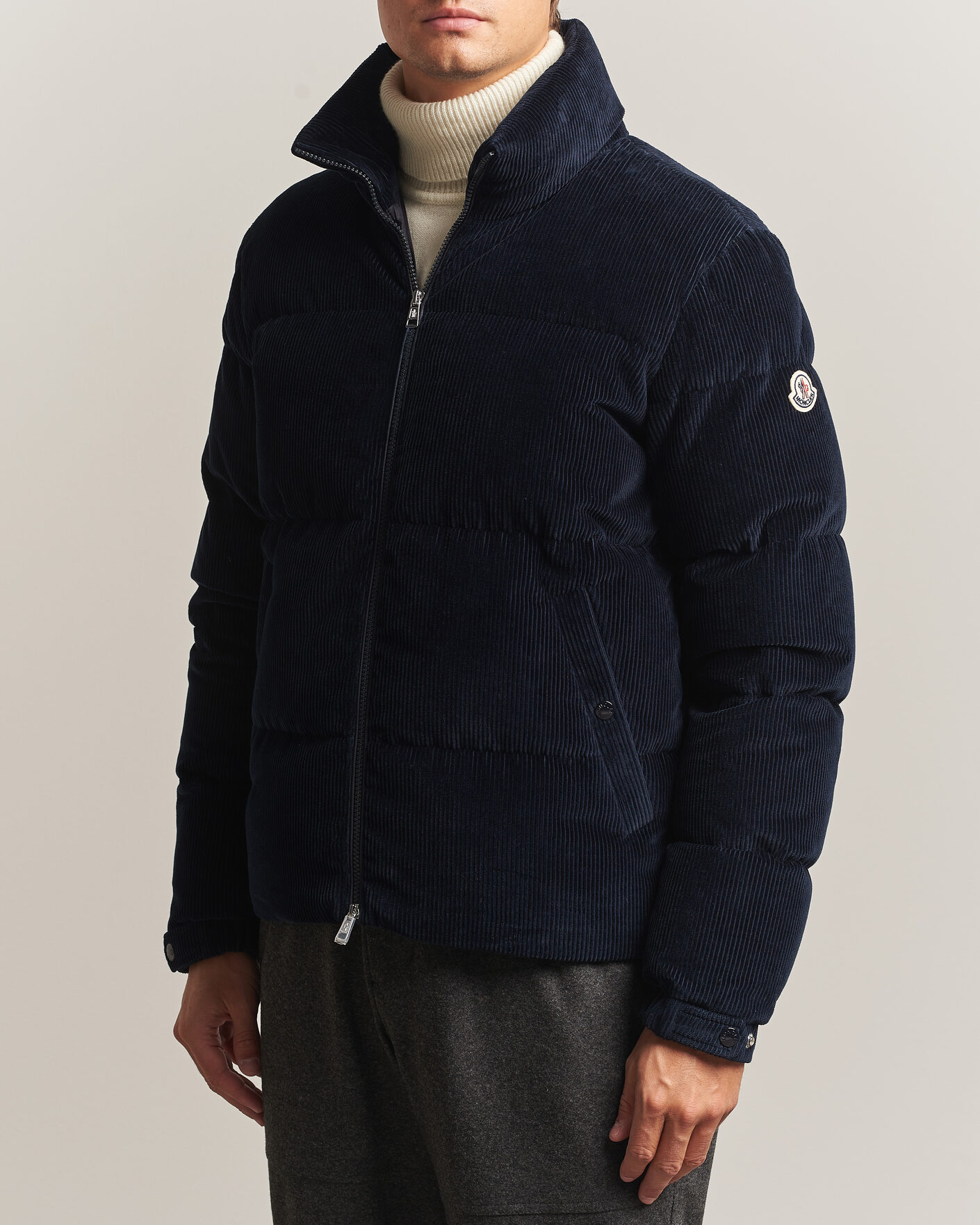 Uomini | Giacche | Moncler | Esparron Corduroy Jacket Navy
