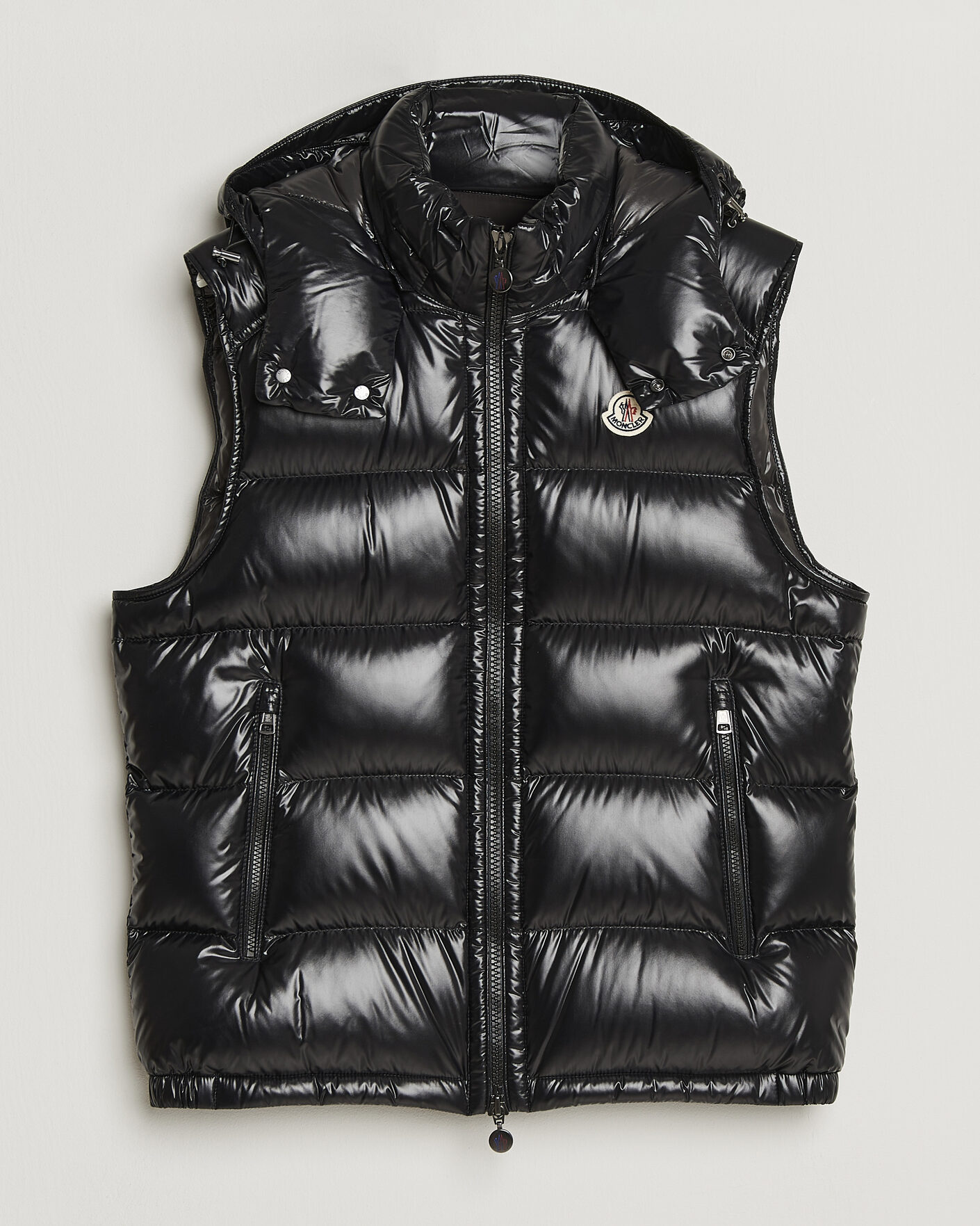 Uomini | Gilet | Moncler | Bormes Down Vest Black