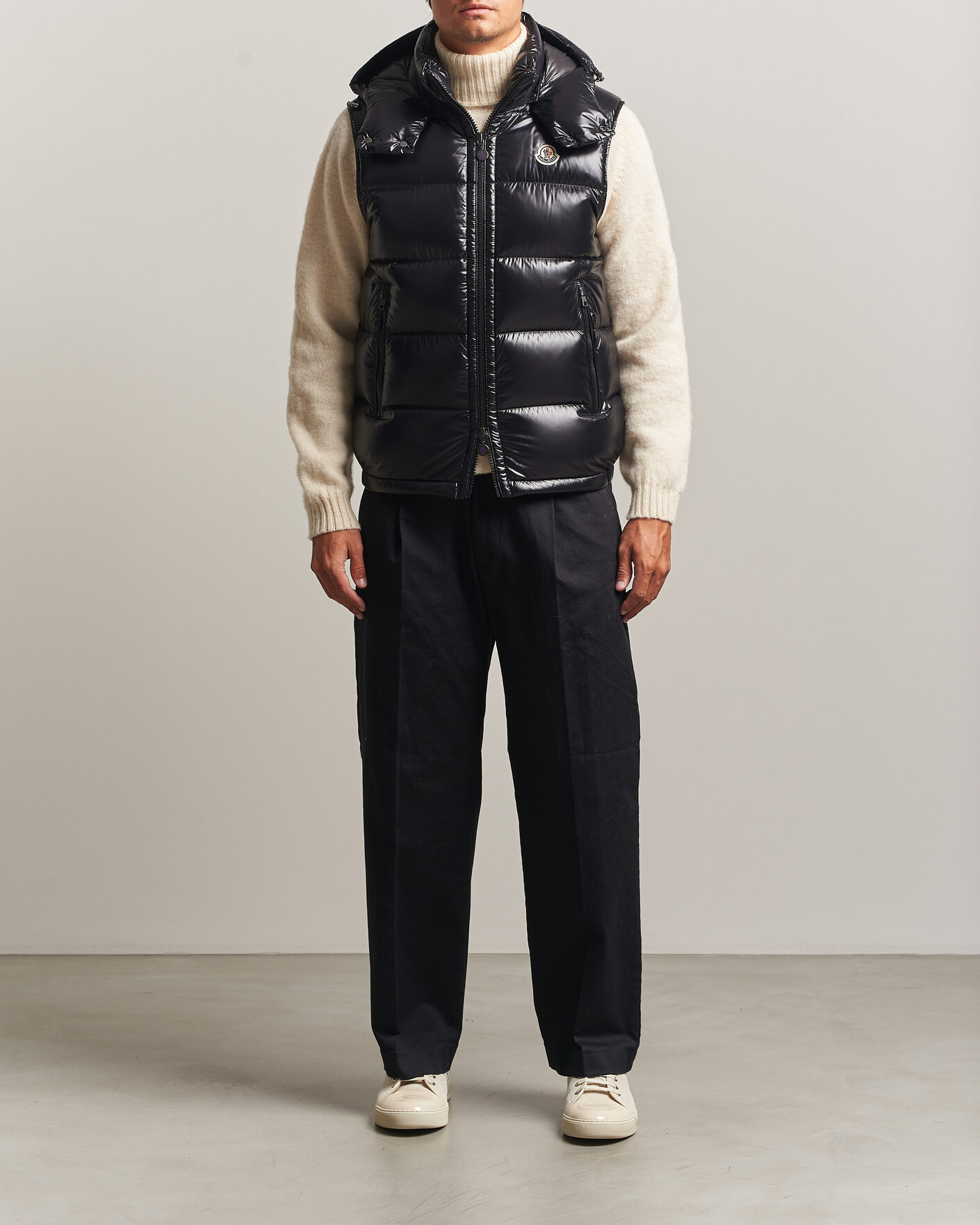 Uomini | Gilet | Moncler | Bormes Down Vest Black