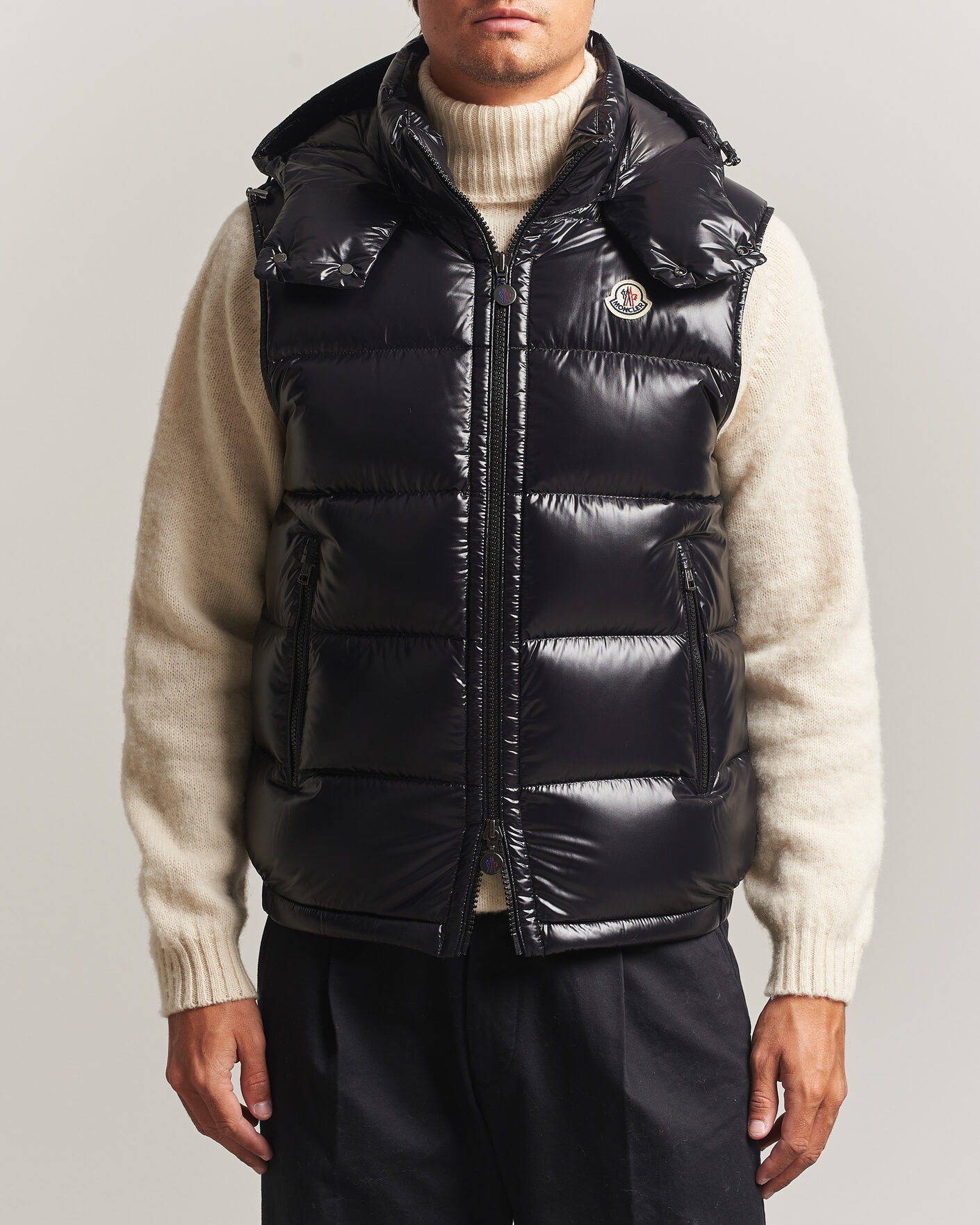 Uomini | Gilet | Moncler | Bormes Down Vest Black