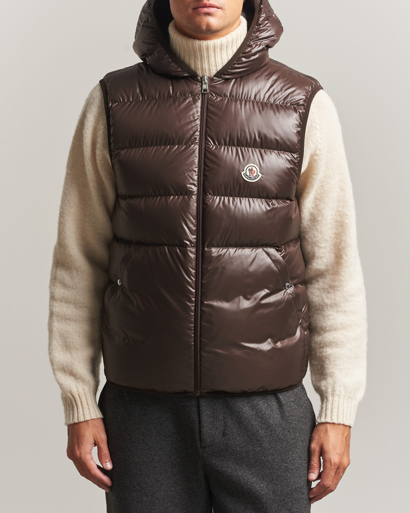 Uomini | Giacche | Moncler | Nyvalin Shirt Jacket Brown Check