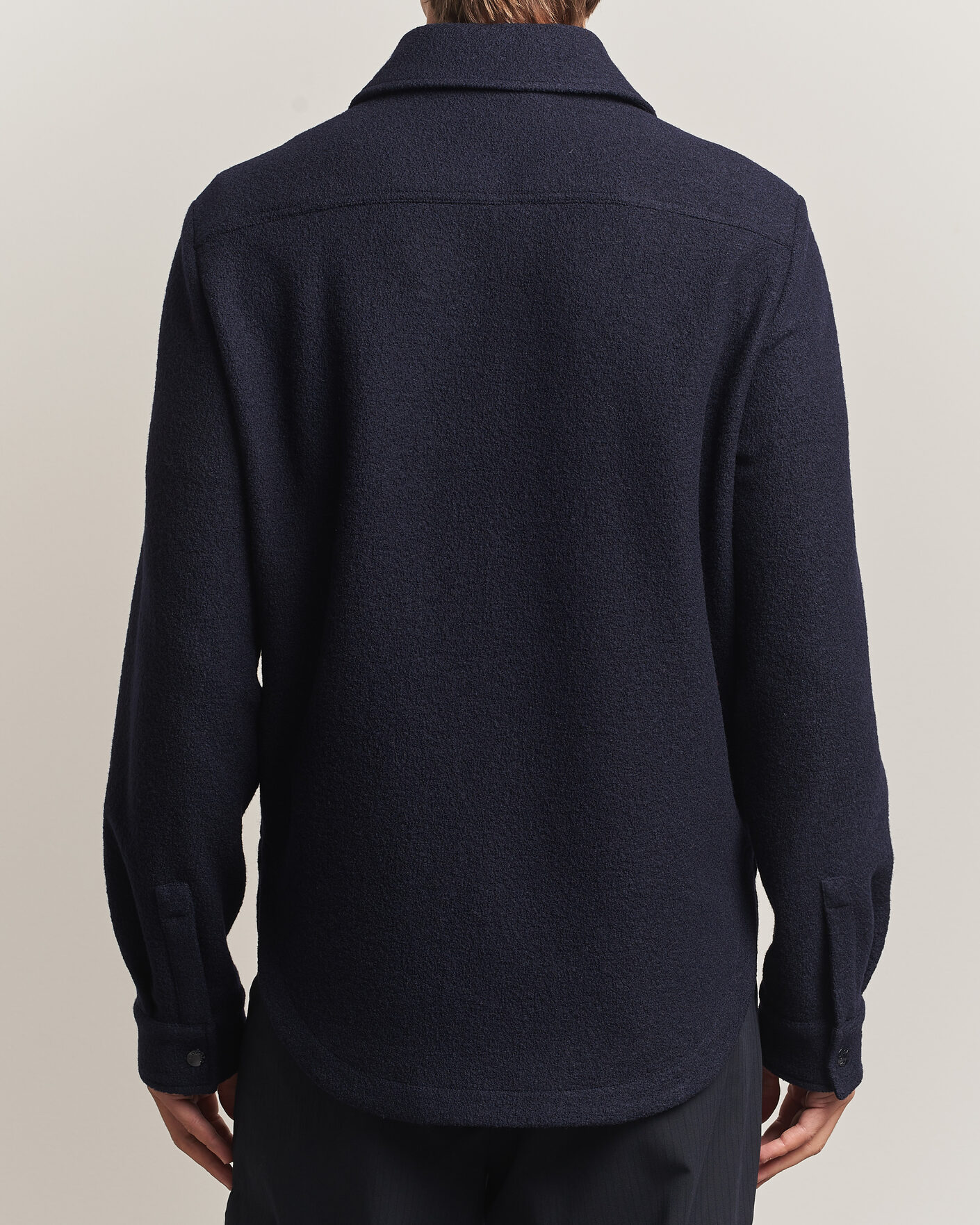 Uomini | Camicie | Moncler | Zip Overshirt Navy