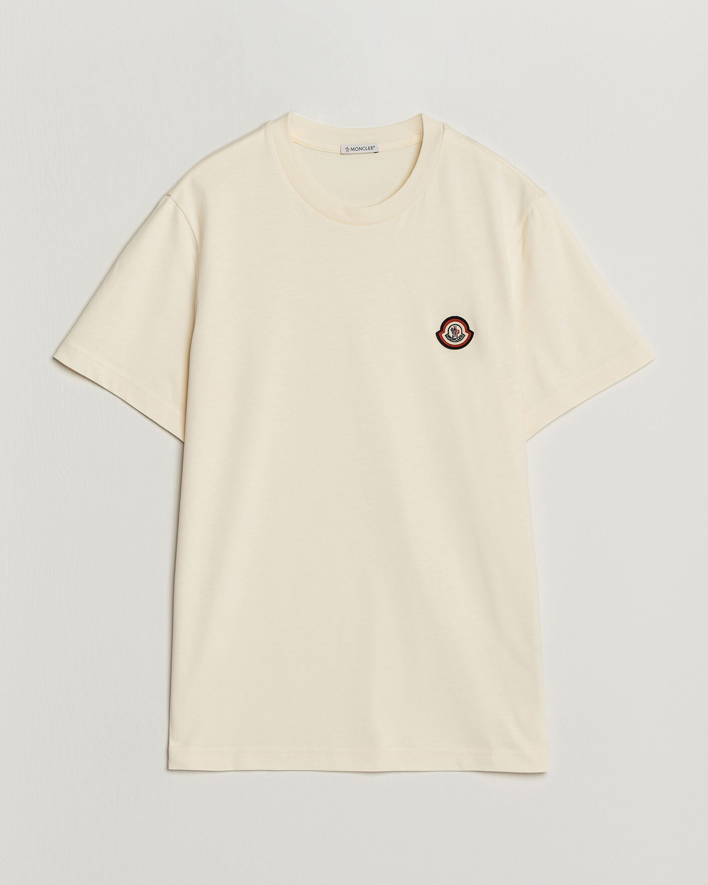 Uomini | T-shirt | Moncler | Logo T-Shirt Off White