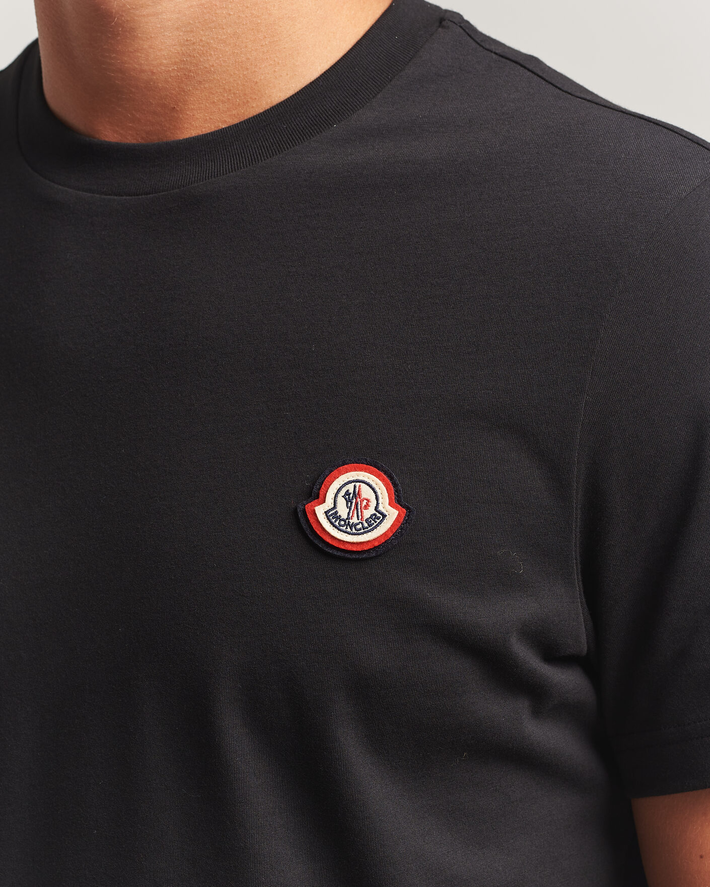 Uomini | T-shirt | Moncler | Logo T-Shirt Black
