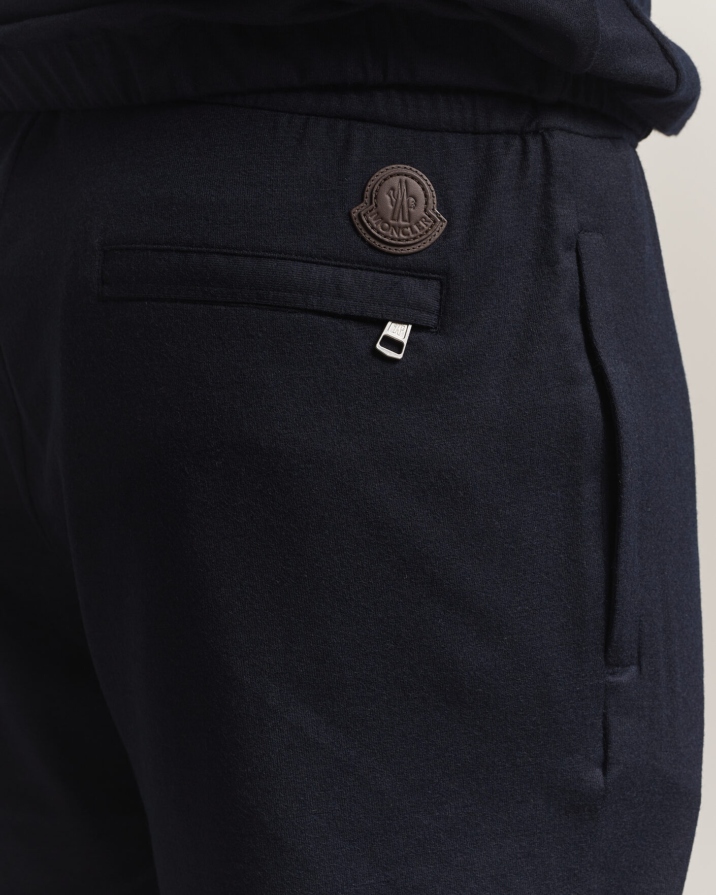 Uomini | Pantaloni | Moncler | Flannel Joggers Navy