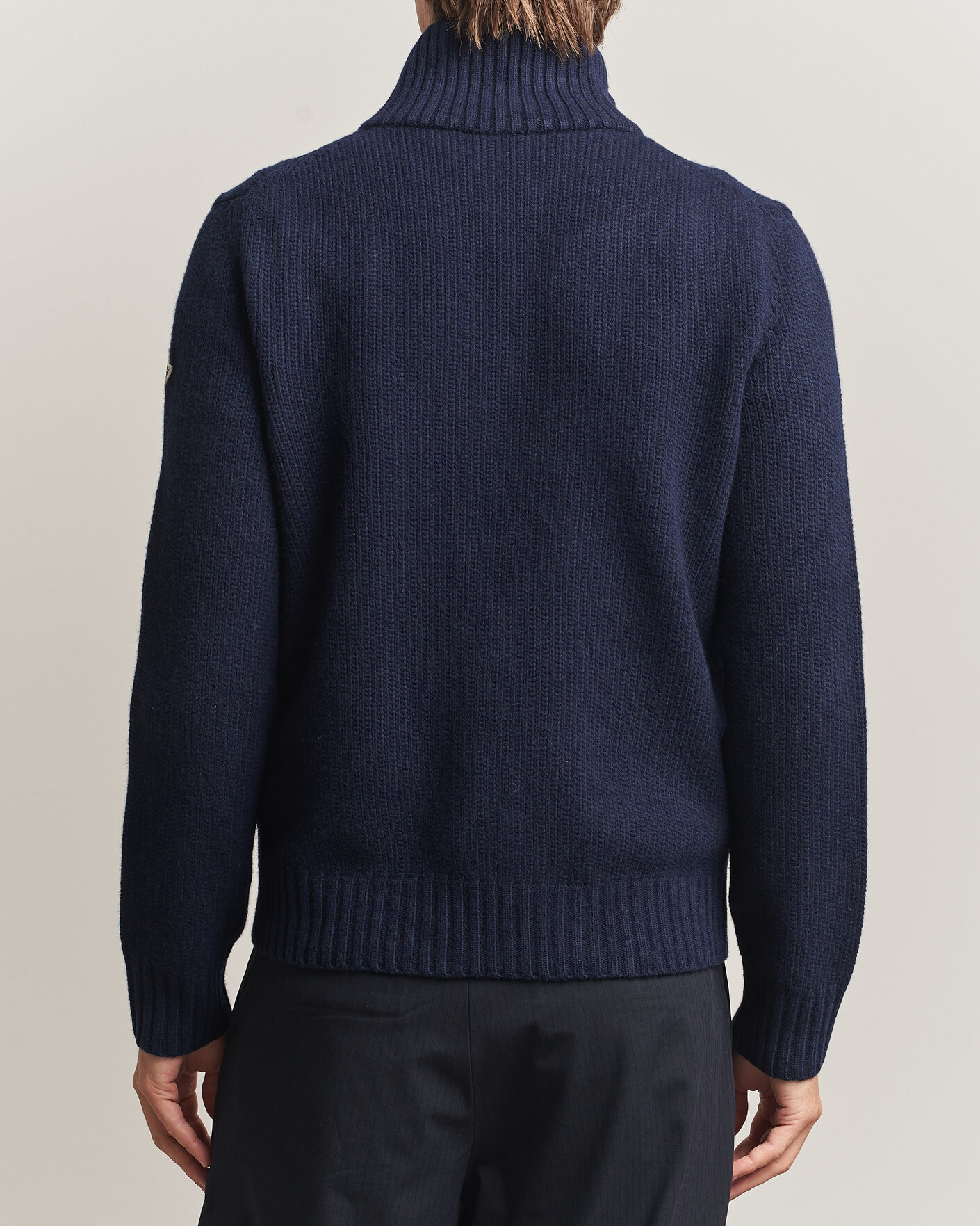 Uomini | Maglieria | Moncler | Full Zip Cardigan Navy