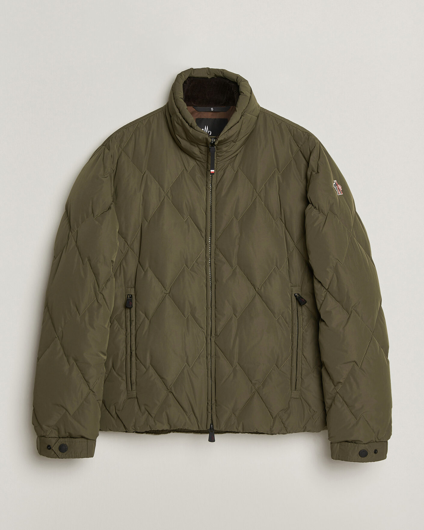 Uomini | Giacche | Moncler Grenoble | Bramas Quilted Jacket Olive