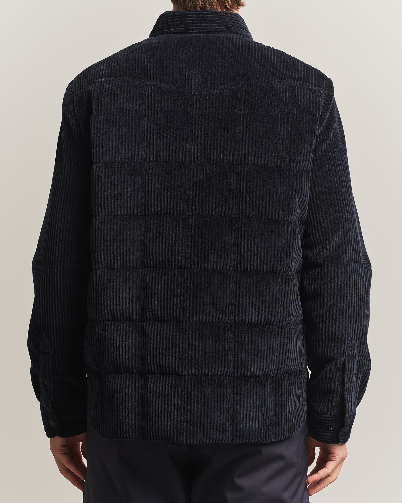Uomini | Giacche | Moncler Grenoble | Gelt Corduroy Shirt Jacket Navy
