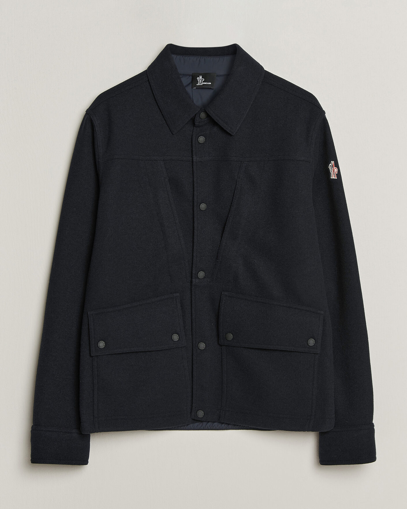 Uomini | Giacche | Moncler Grenoble | Brushed Shirt Jacket Navy