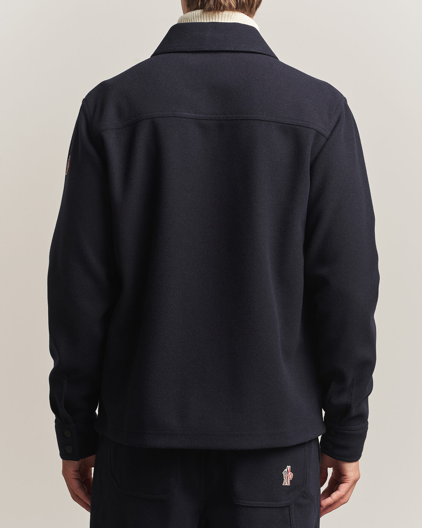 Uomini | Giacche | Moncler Grenoble | Brushed Shirt Jacket Navy