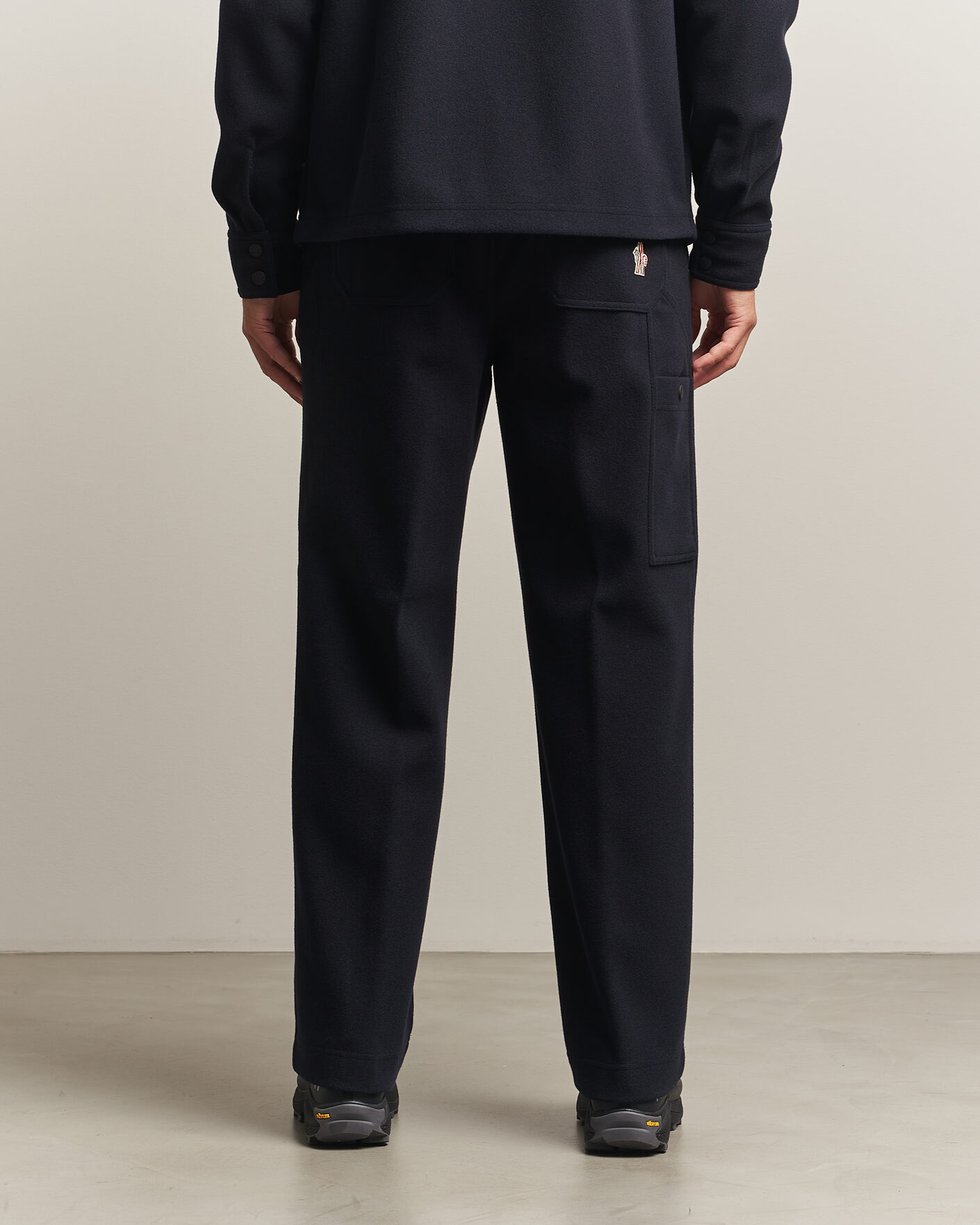 Uomini | Pantaloni | Moncler Grenoble | Brushed Pants Navy