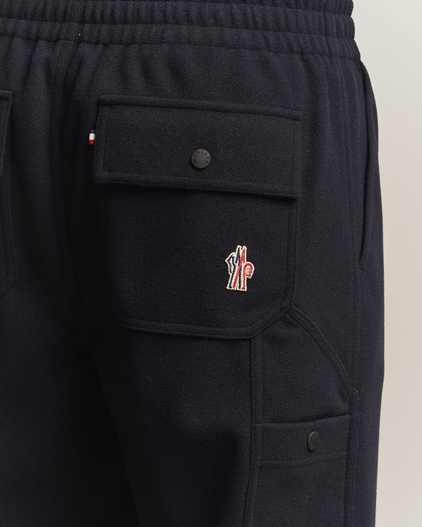 Uomini | Pantaloni | Moncler Grenoble | Brushed Pants Navy