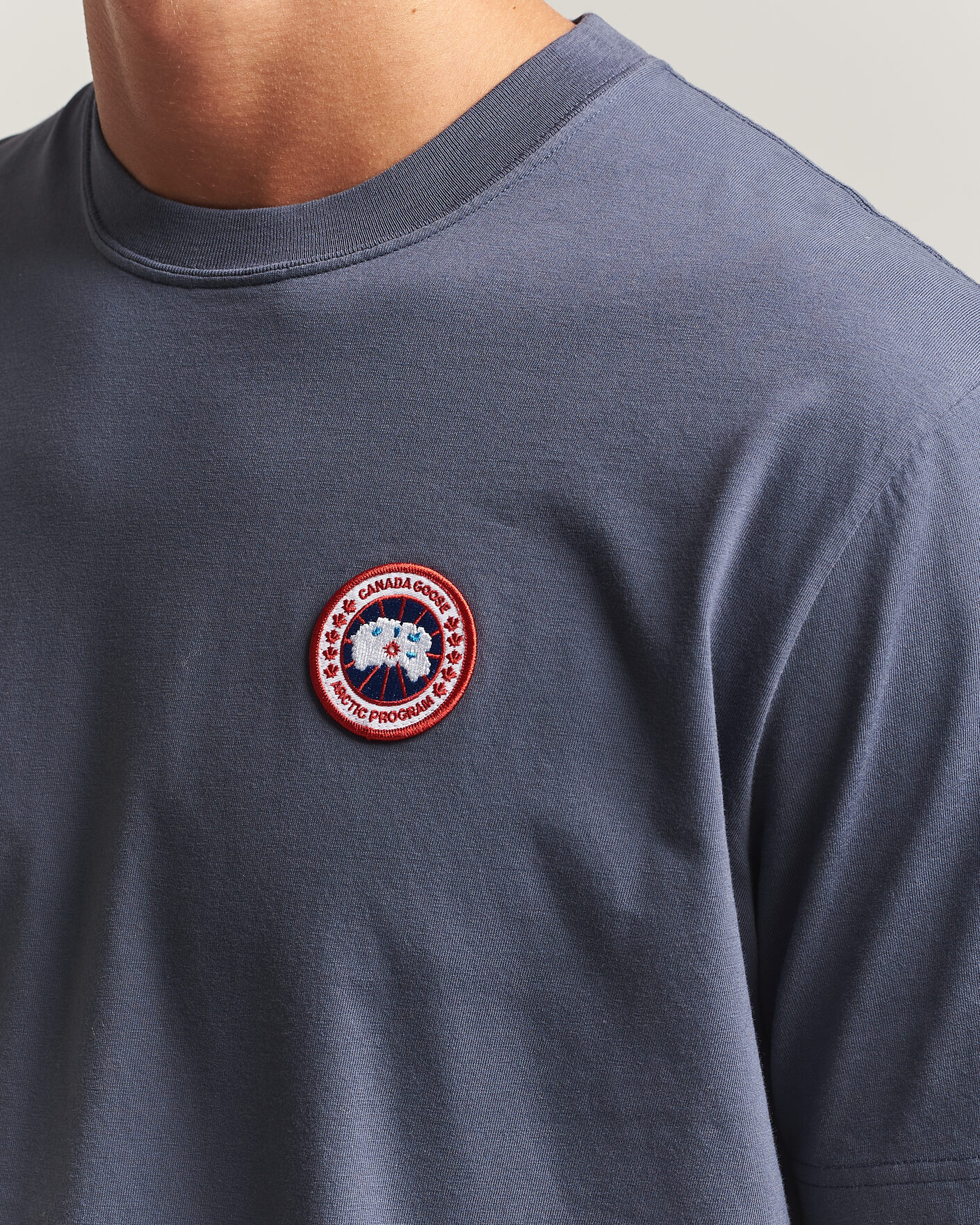 Uomini | T-shirt | Canada Goose | Ocra T-Shirt Dusk Blue