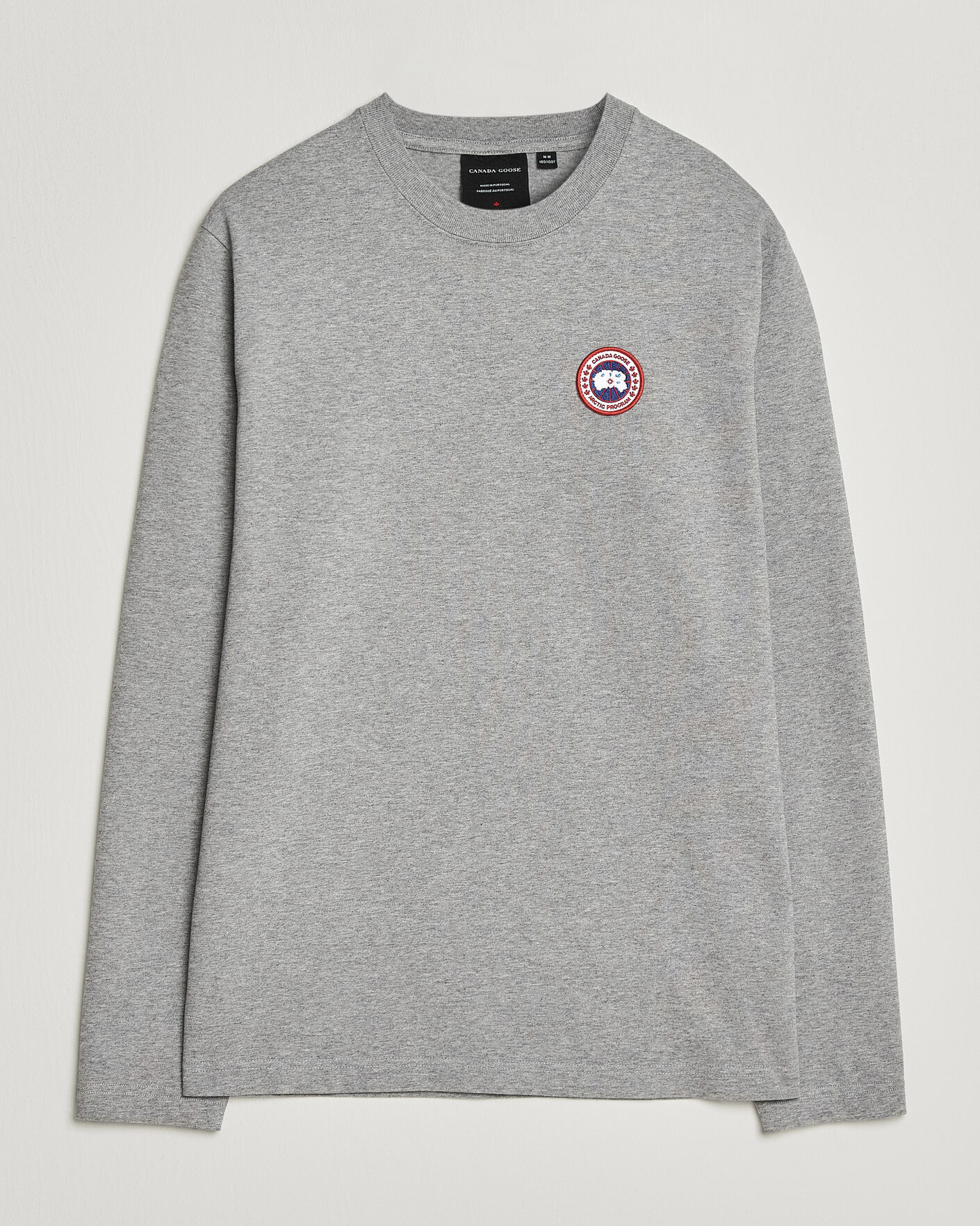 Uomini | T-shirt | Canada Goose | Vantage Long Sleeve T-Shirt Stone Heather