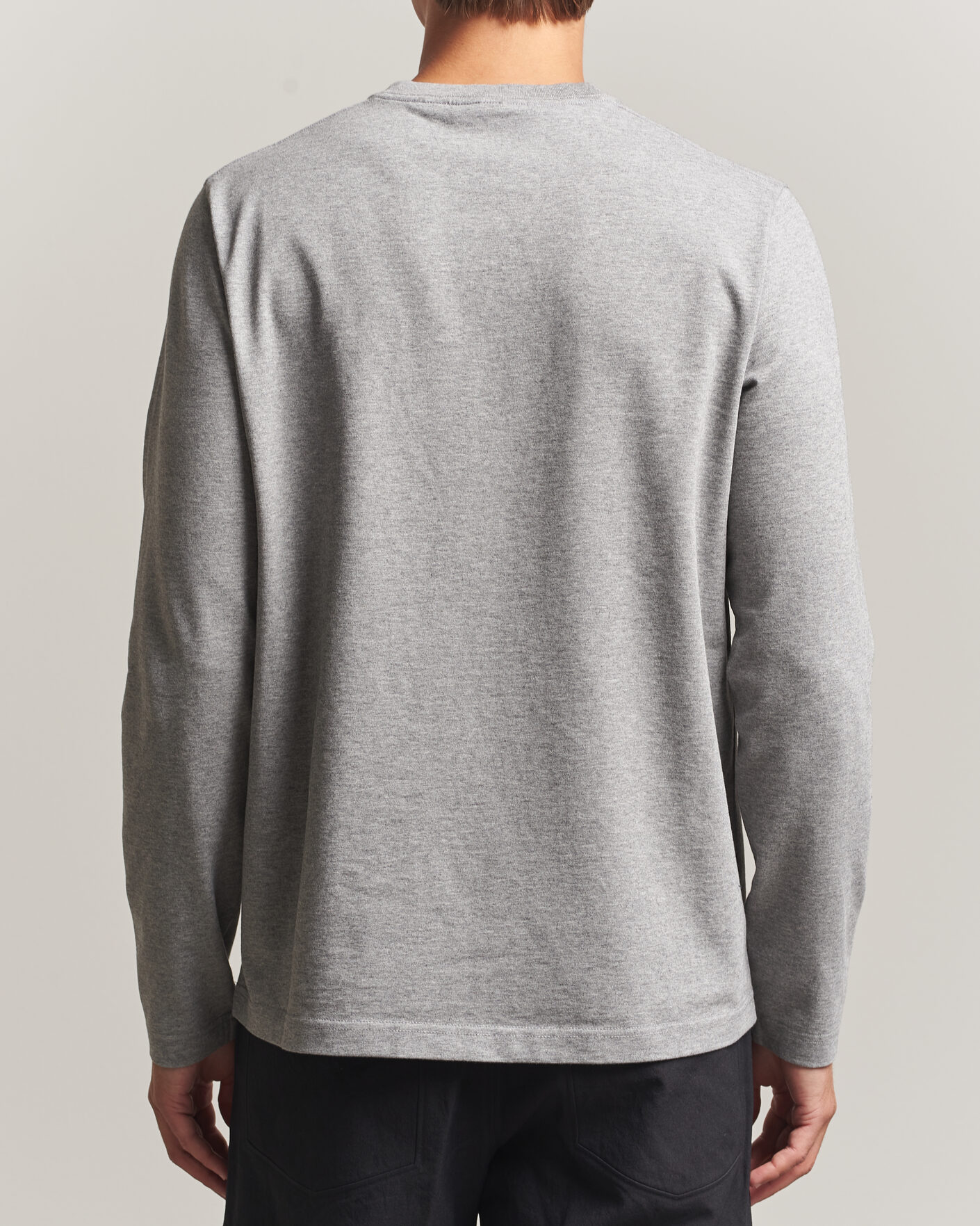 Uomini | T-shirt | Canada Goose | Vantage Long Sleeve T-Shirt Stone Heather