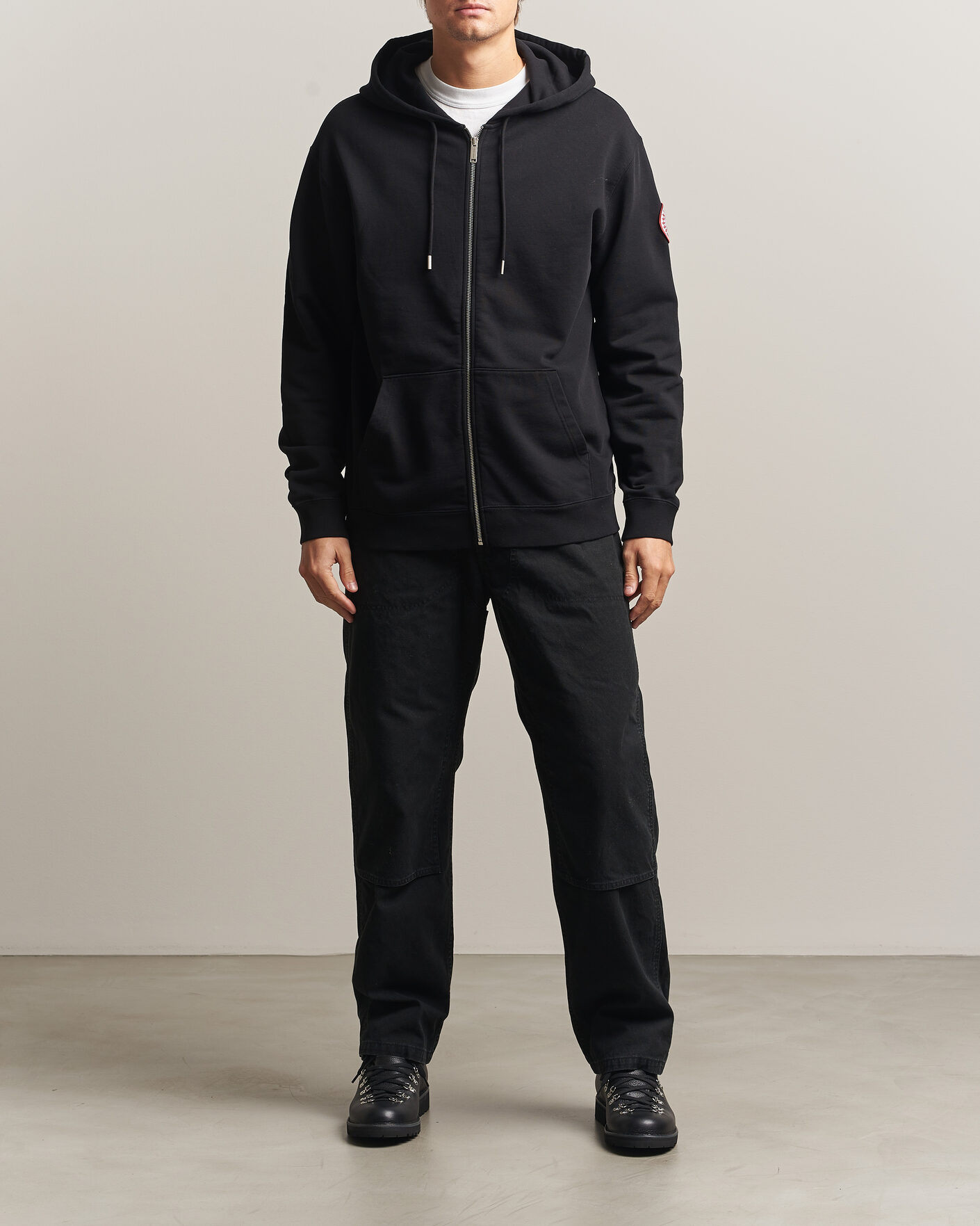 Uomini | Maglieria | Canada Goose | Loon Full Zip Hoodie Black