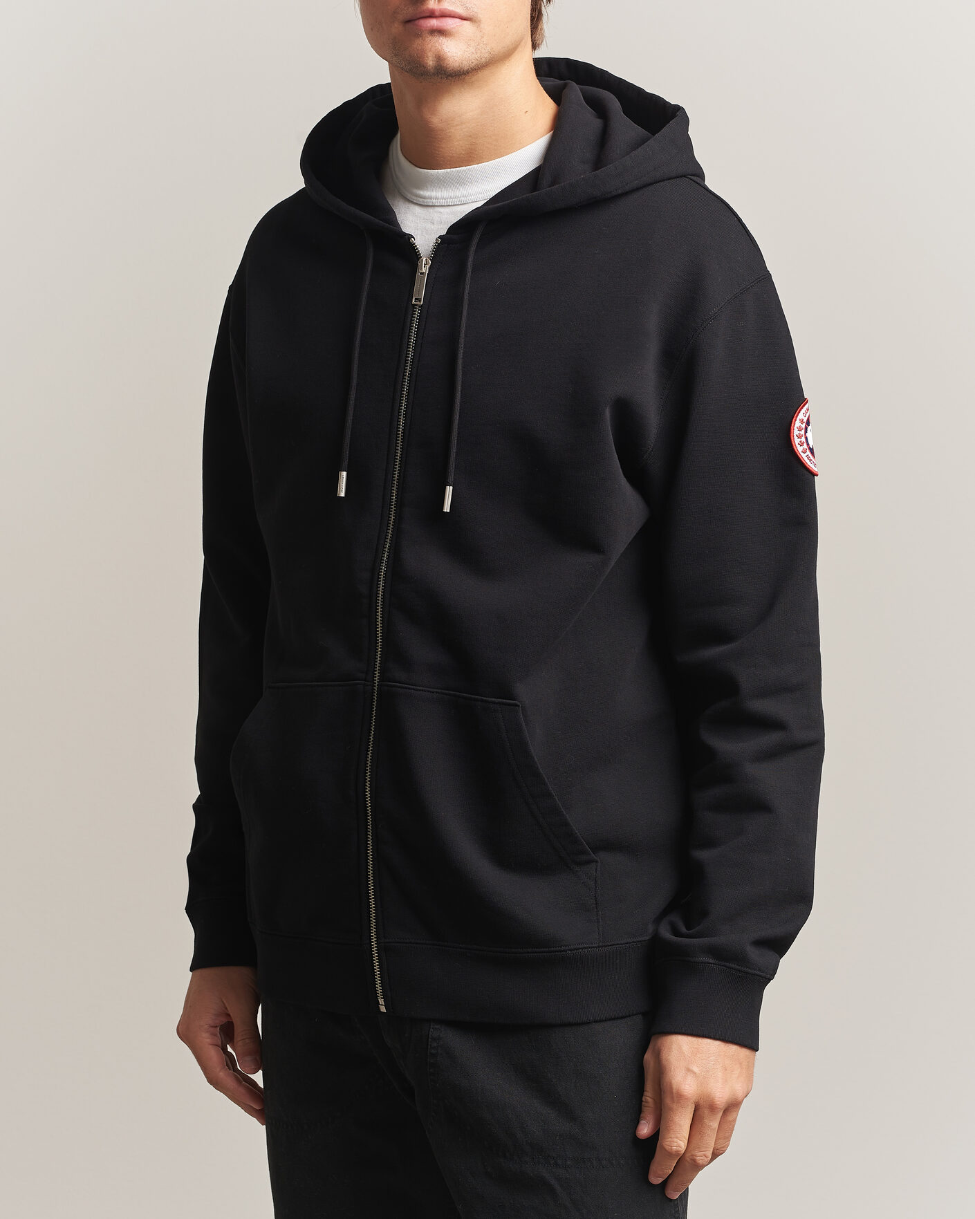 Uomini | Maglieria | Canada Goose | Loon Full Zip Hoodie Black