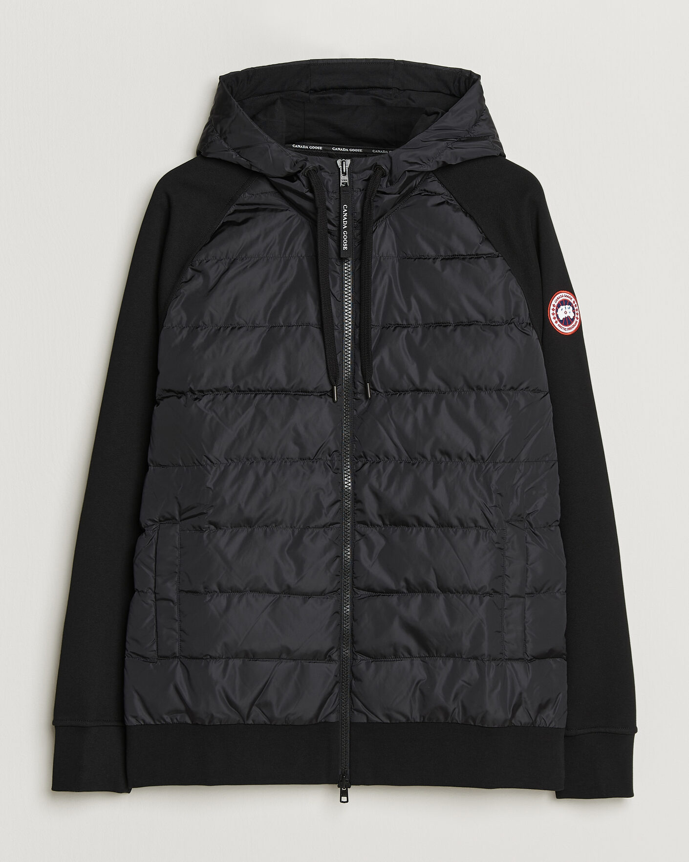 Uomini | Giacche | Canada Goose | Hybridge Huron Full Zip Hoody Black