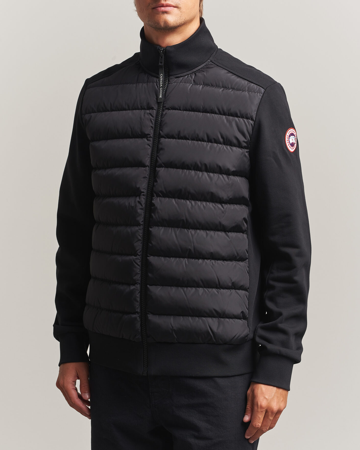 Uomini | Giacche | Canada Goose | Hybridge Huron Full Zip Jacket Black