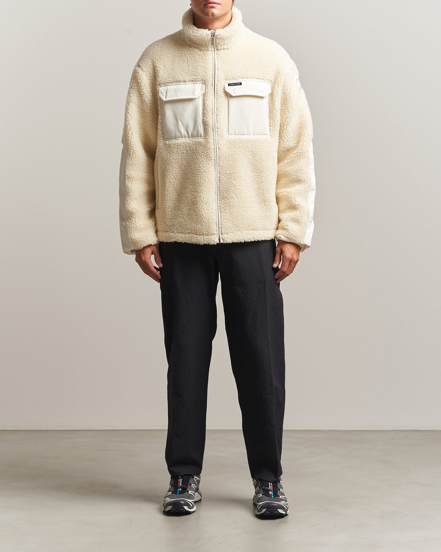 Uomini | Giacche | Canada Goose | Harrier Fleece Jacket Bone