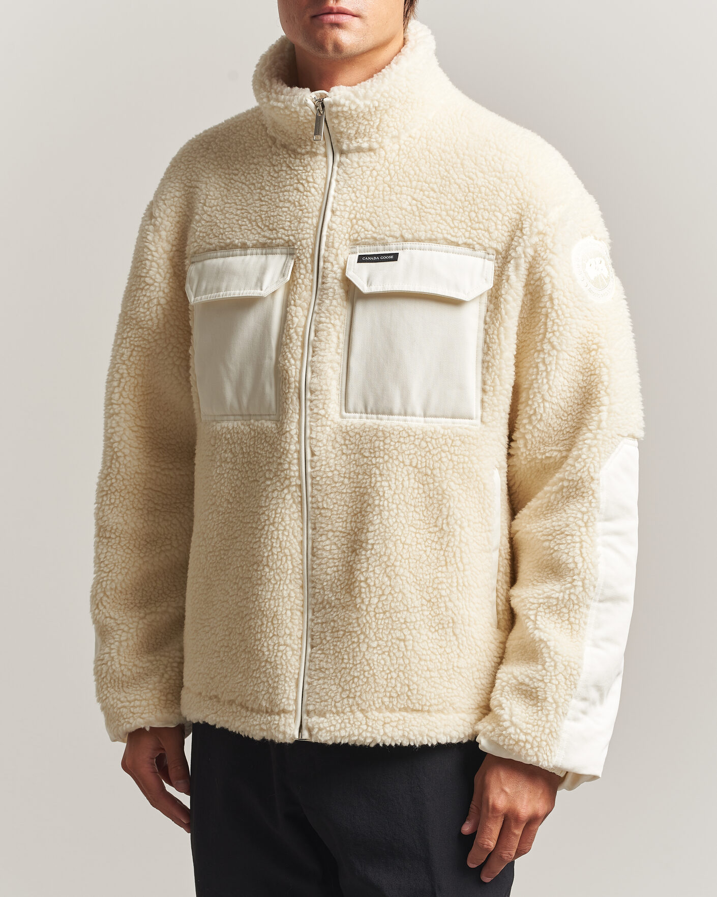 Uomini | Giacche | Canada Goose | Harrier Fleece Jacket Bone