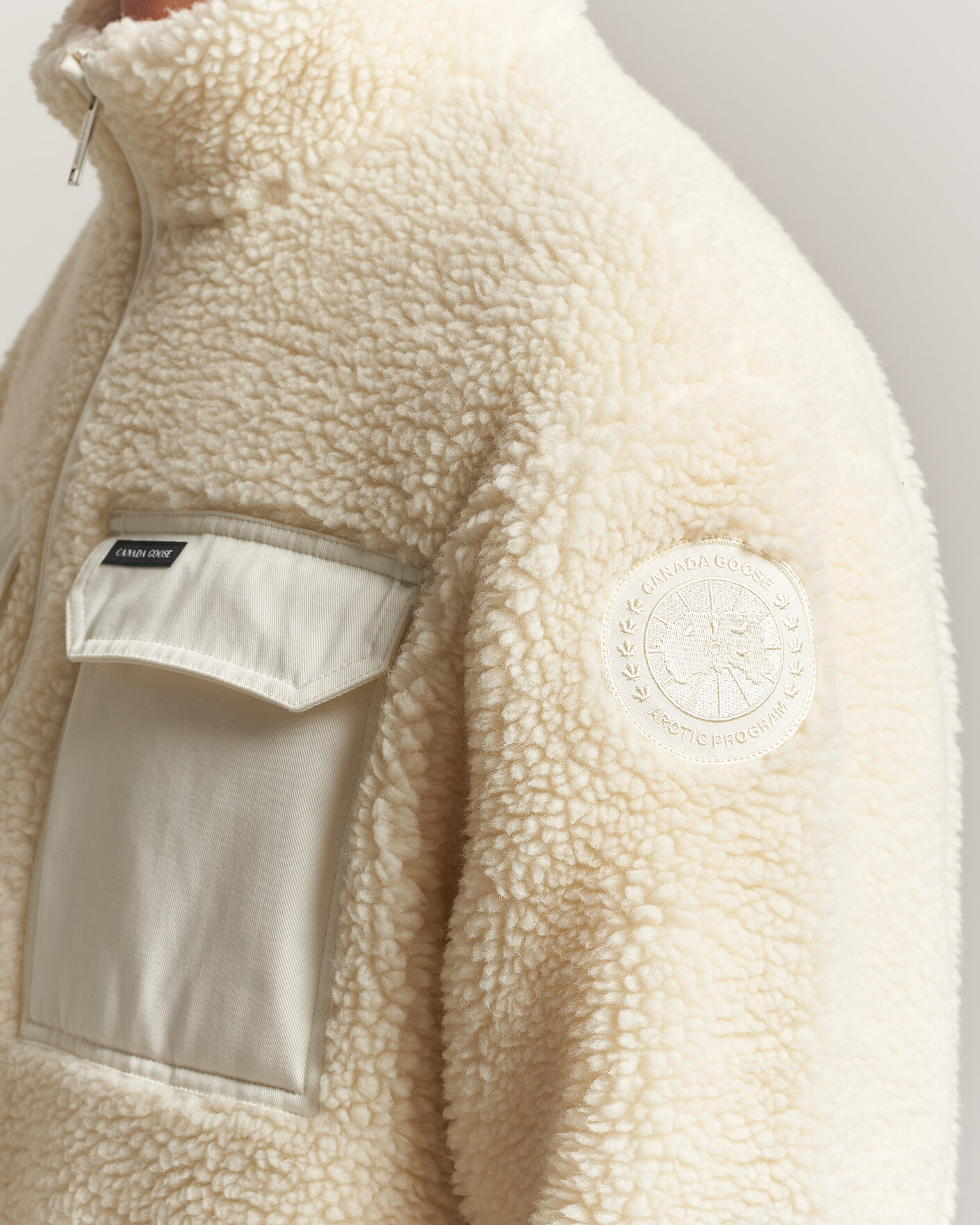 Uomini | Giacche | Canada Goose | Harrier Fleece Jacket Bone